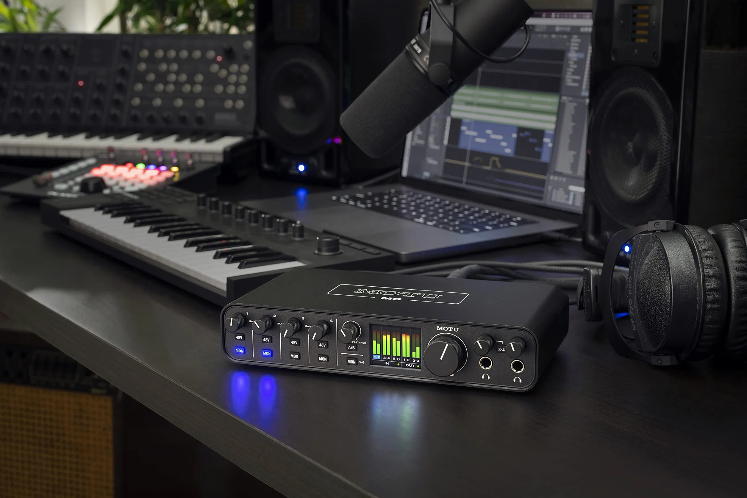 Interfejs audio MOTU M6 USB-C - Interfejs audio USB