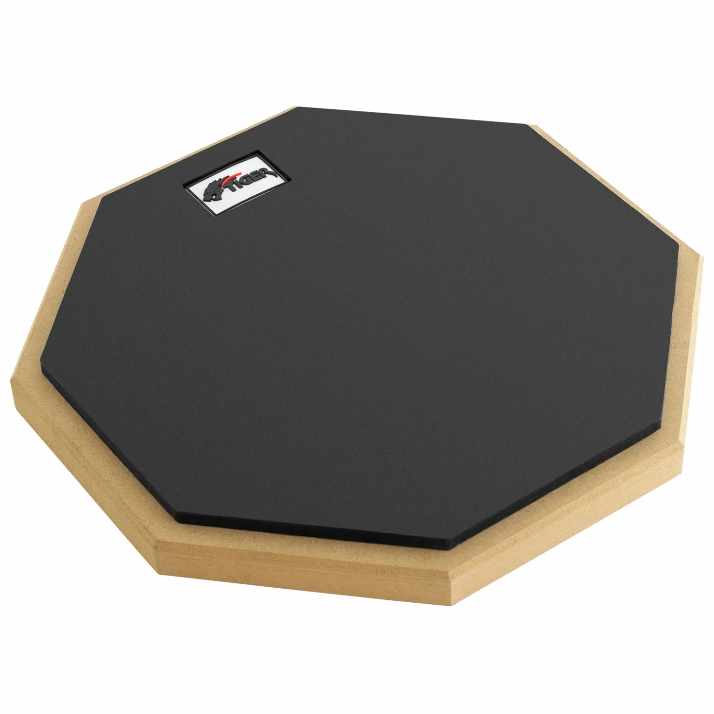 Tiger TDA4-10 Podkładka do Ćwiczeń Perkusyjnych, Czarny, 25 cm