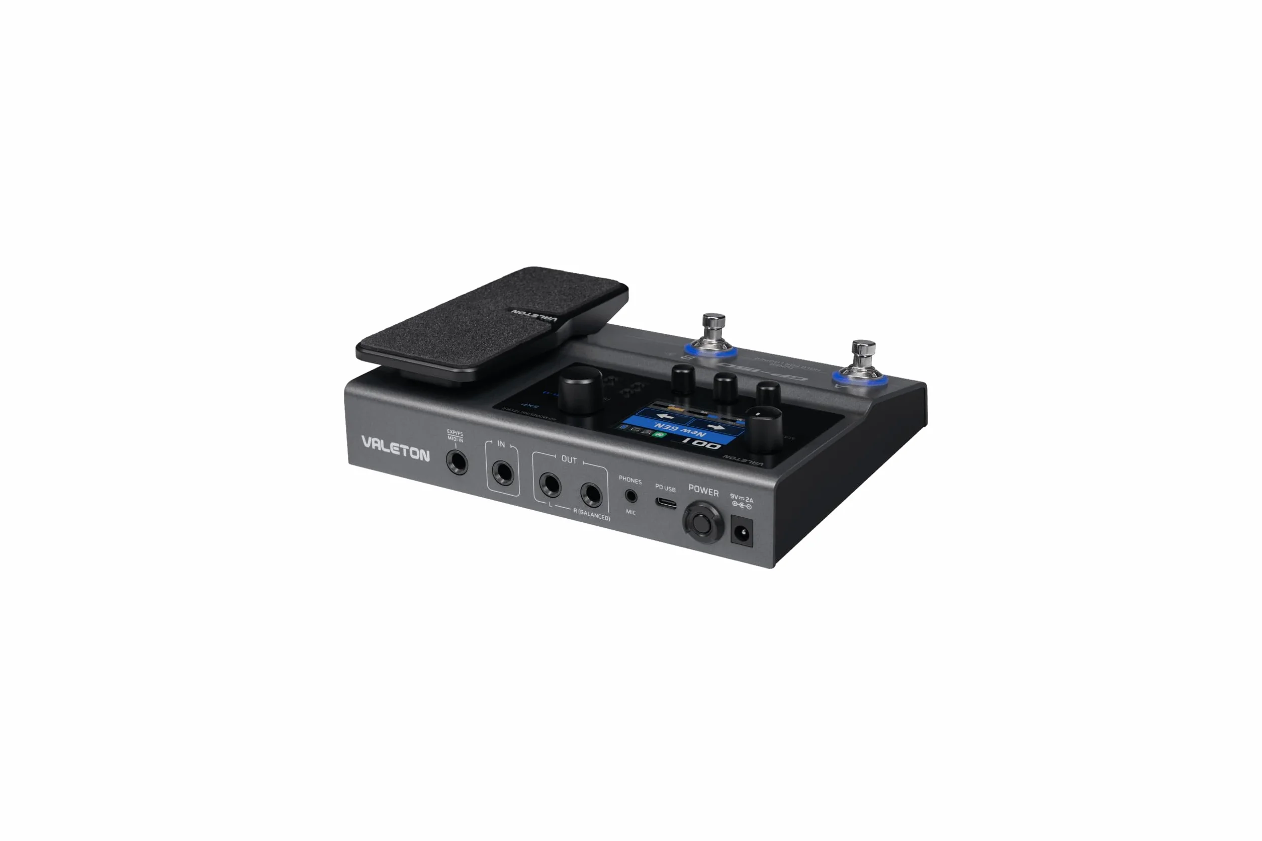 Valeton GP-150 multi-efektowy procesor gitarowy – ponad 140 efektów, 45 modeli A, ładowarka IR, ekspresji, interfejs audio USB, komputer perkusyjny, looper, wyjście słuchawkowe