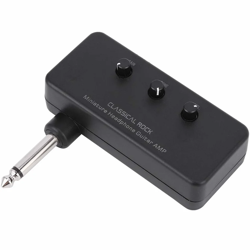 ABS + metalowy wzmacniacz kasku gitarowego, praktyczny mini wzmacniacz gitarowy/basowy