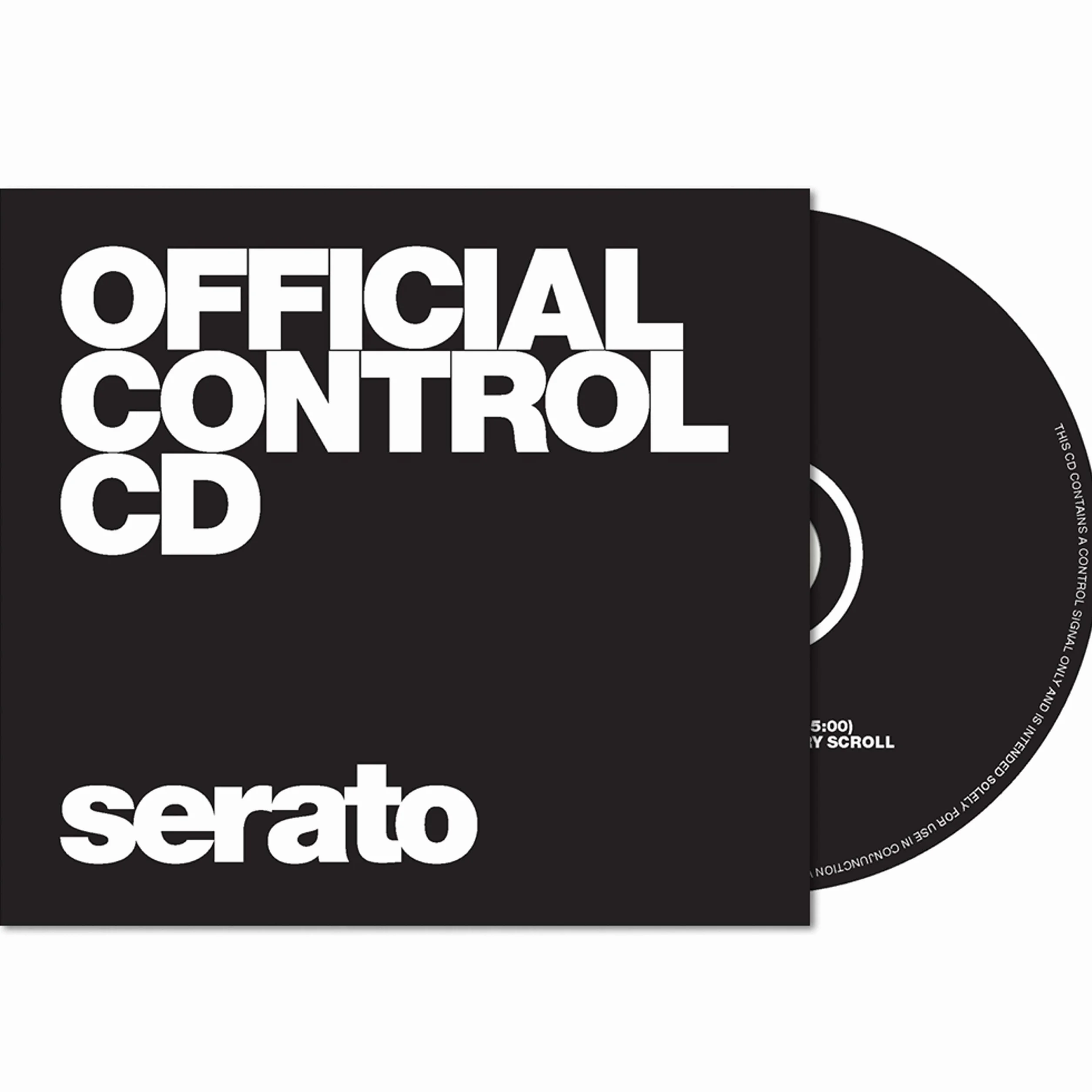 Serato Official Control CDs x2 (Black) - Akcesorium dla DJ-ów