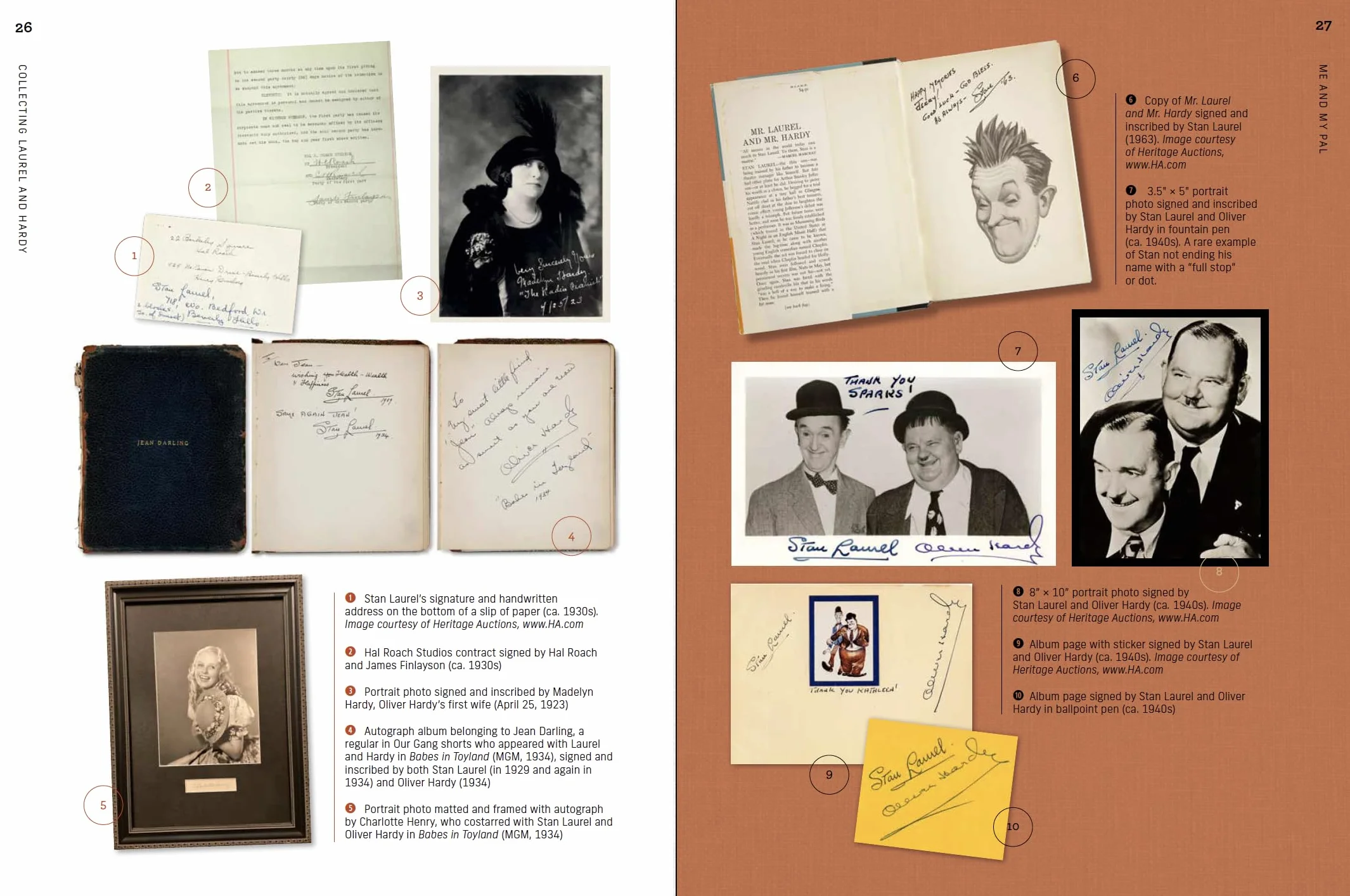 Collecting Laurel and Hardy: Autographs, Posters, Toys, Dolls, Games, Trading Cards, Comic Books, Costumes, Props, and More!