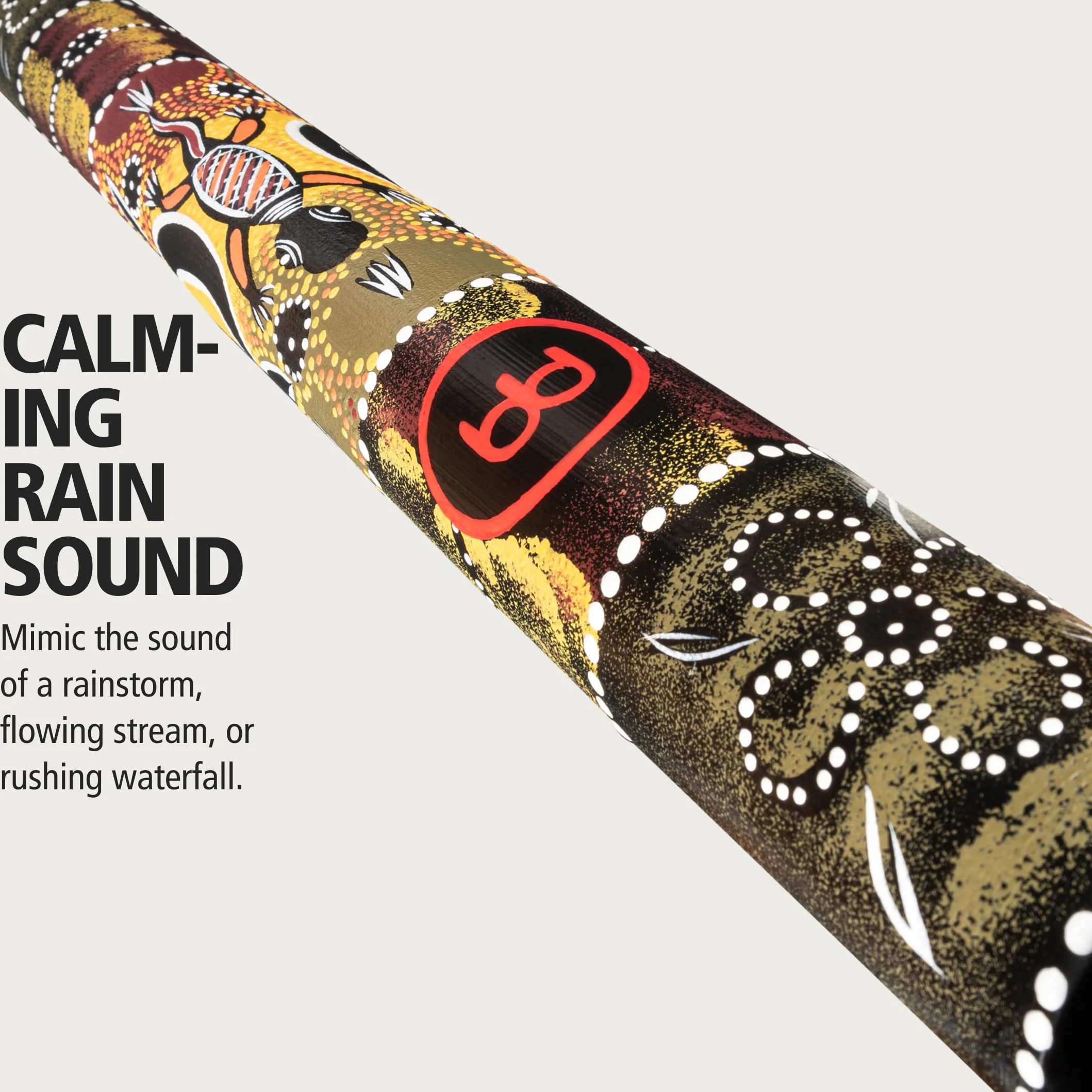 Meinl Percussion RS1BK-M/L 80 cm (31,5 cala) Bambus Rainstick czarny