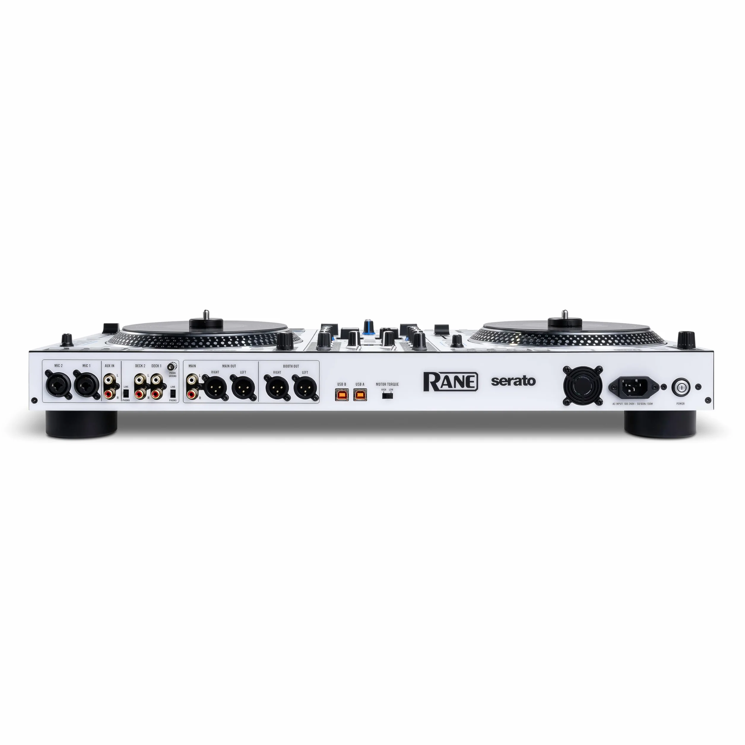 RANE ONE MKII – kontroler Serato DJ z napędem z 2 deckami, wewnętrznymi efektami, zaawansowaną kontrolą stemów dla scratchujących DJ-ów, do klubów i na imprezy