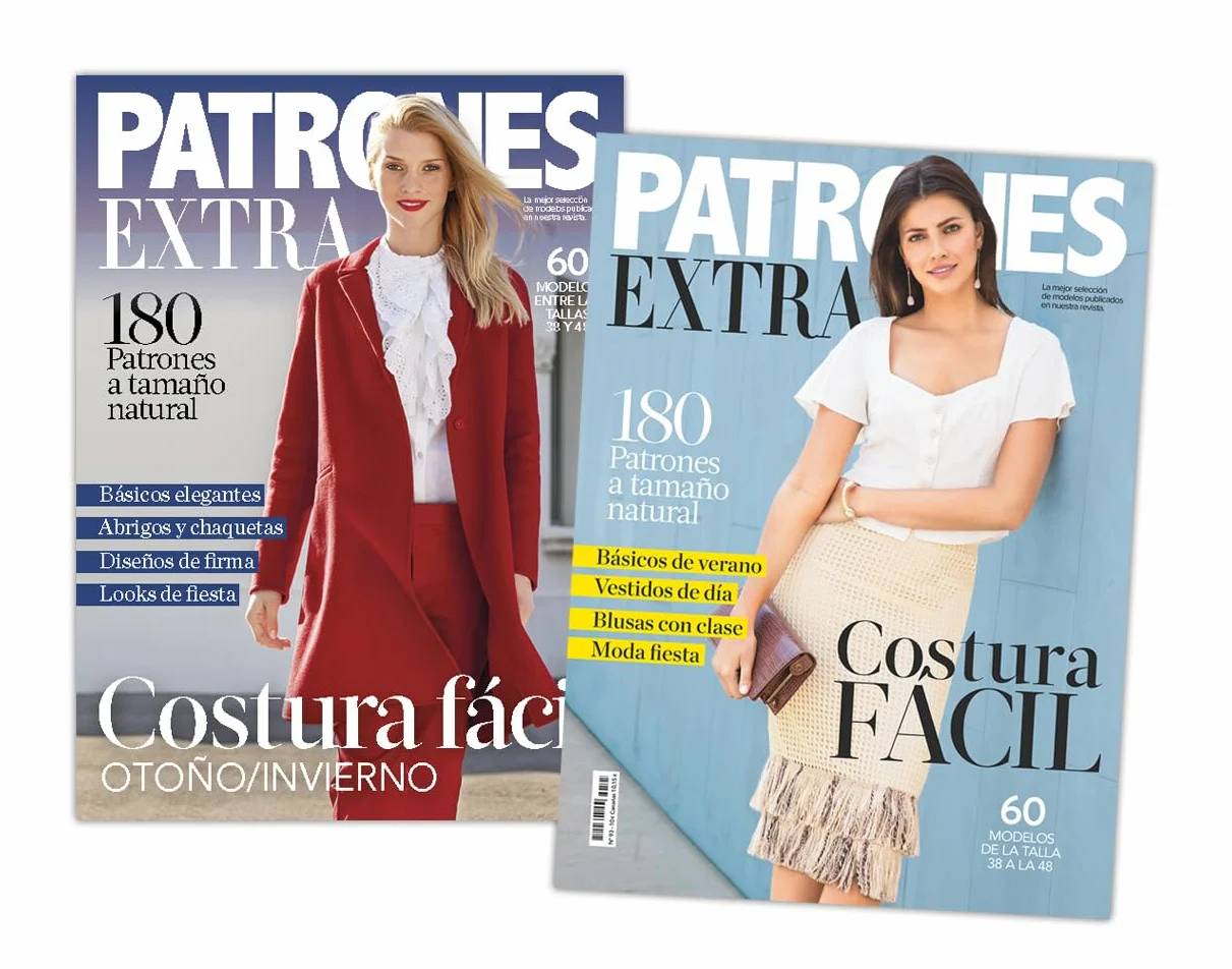 Pack especial costura fácil: 2 revistas extra de Patrones