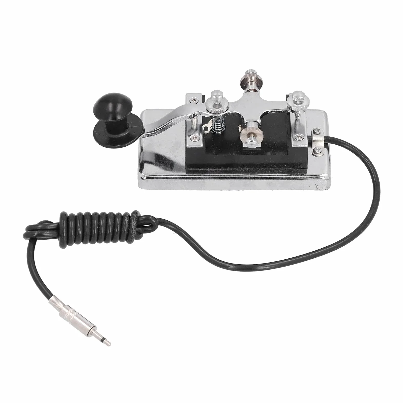 HY-K4 Krótki R Morse Morse CW Telegraf Krótki R K4 Klucz CW Morse CW TelegraphMorse CW Telegraf Ręczny Klucz Krótki R H Pomoce HYK4