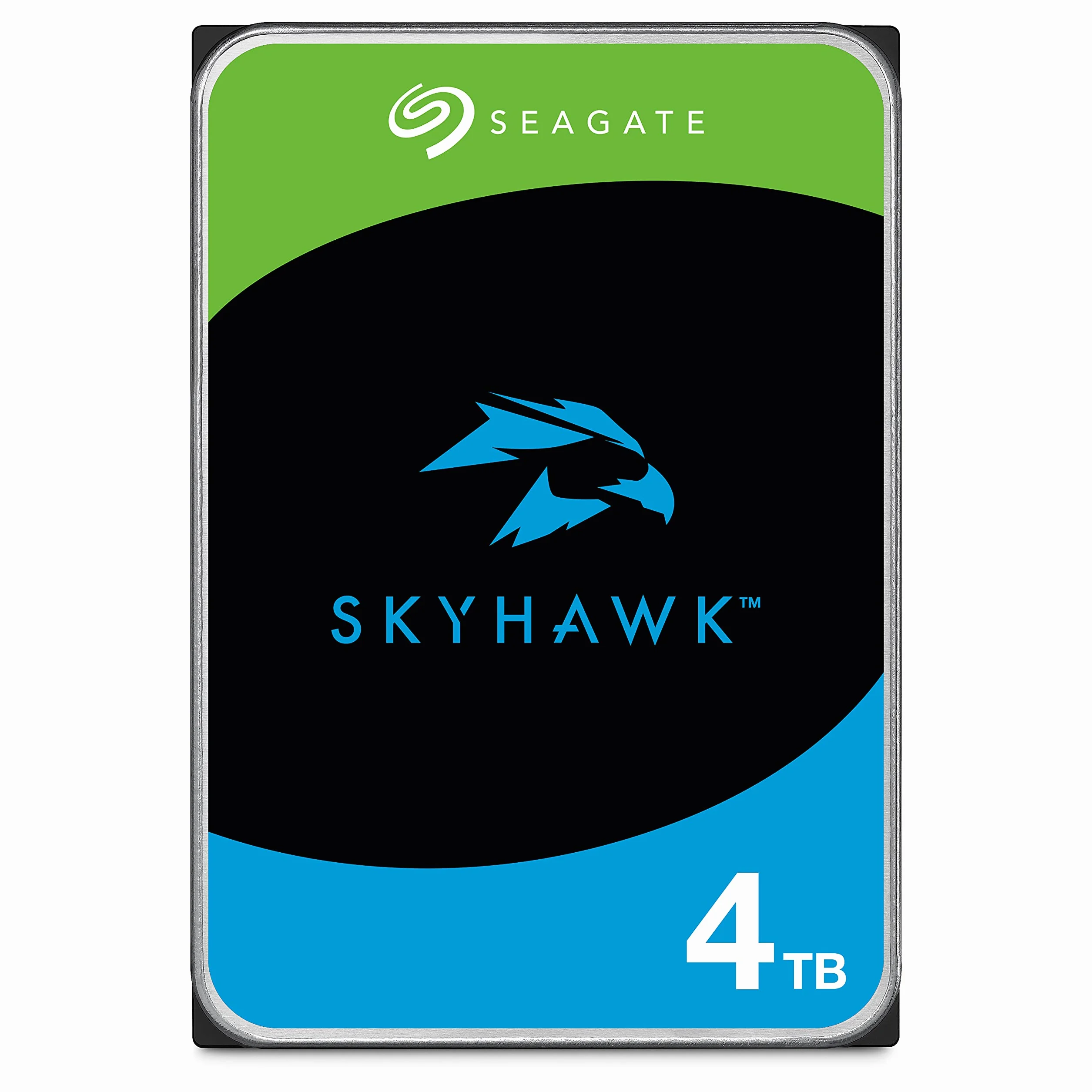 Seagate SkyHawk 4TB, Wewnętrzny dysk twardy, 3.5", do Systemów Monitoringu, SATA 6 GB/s, 256 MB Cache, FFP, Data Rescue Service (ST4000VXZ16)