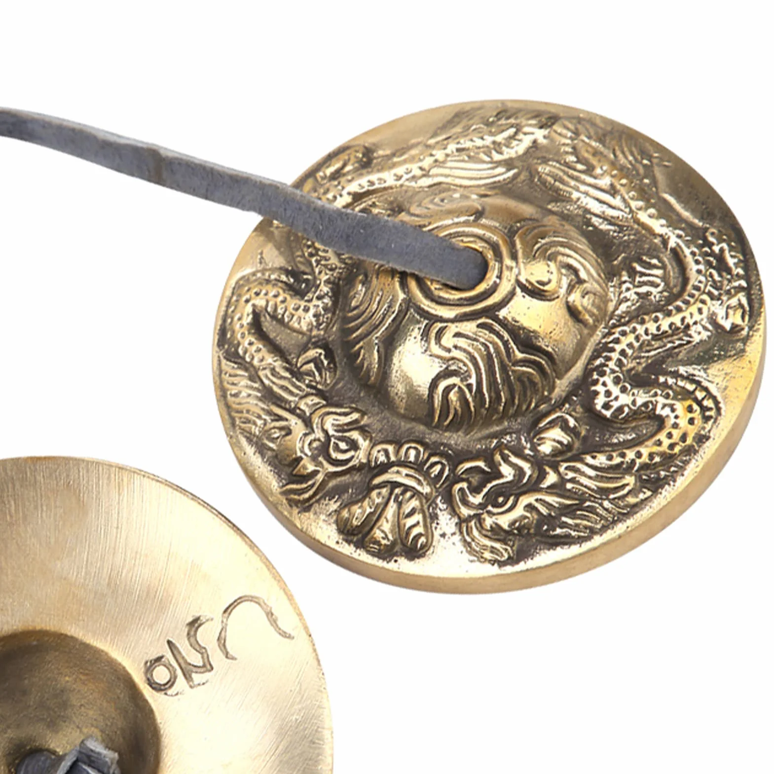 Dzwon Tybetański Tingsha Talerze Buddyjskie Instrumenty Perkusyjne do Jogi Medytacji Zen