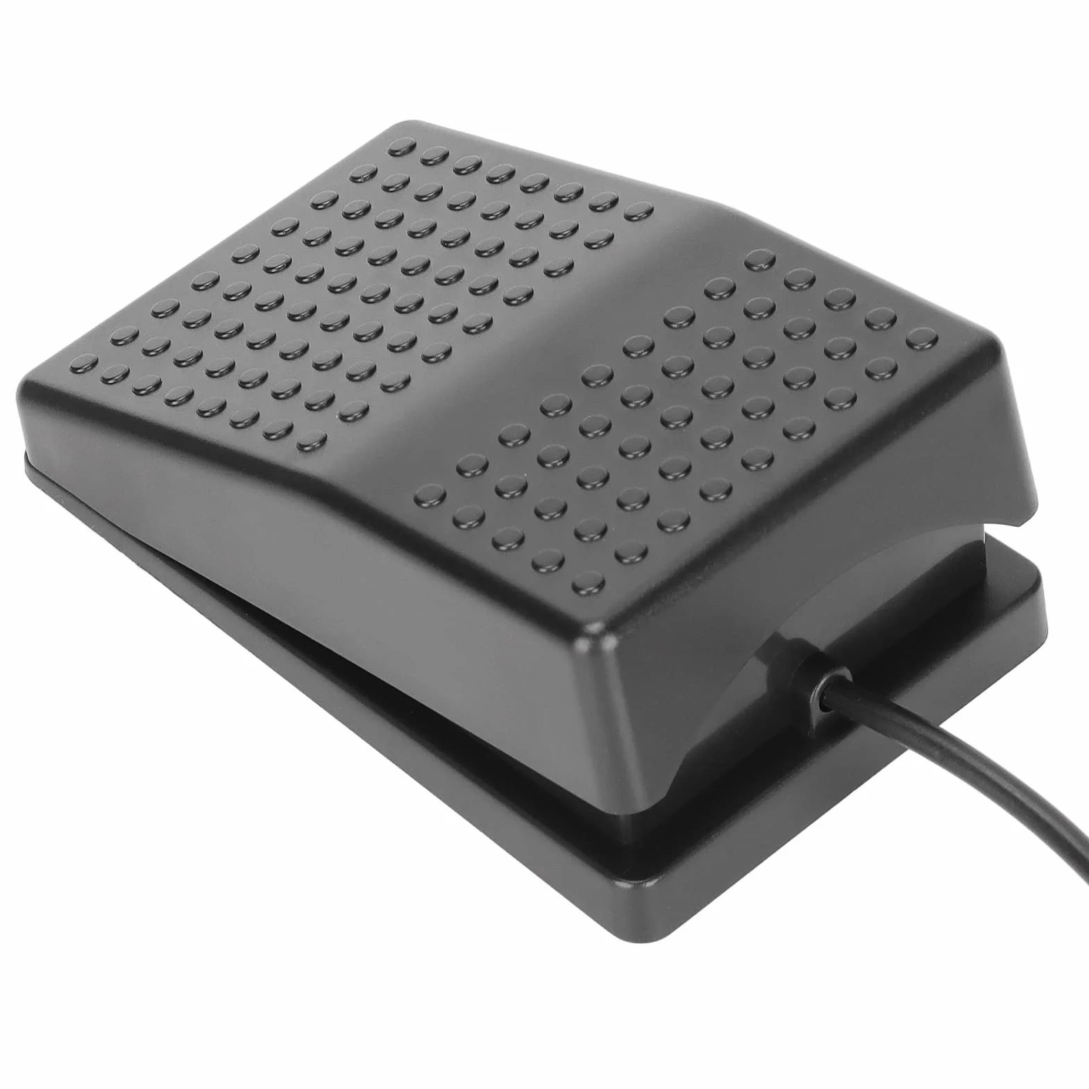 Shanrya Pedał przełącznika nożnego USB, funkcja regulacji pedału nożnego komputera wysoka czułość materiał ABS do uniwersalnych komputerów
