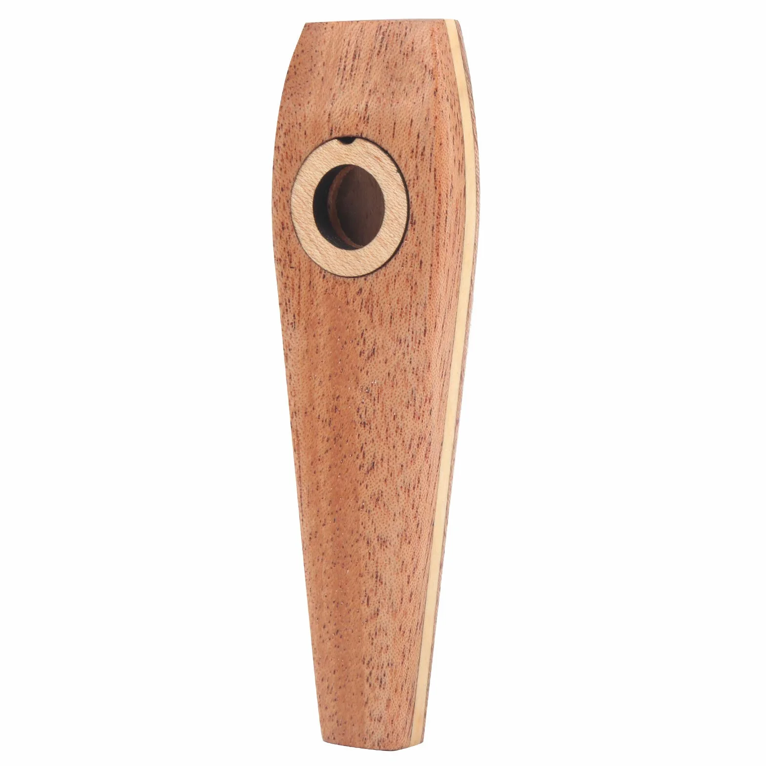 Drewniany kazoo, piękny duży drewniany flet kazoo, przydatny dla miłośników muzyki w klubie muzycznym dla początkujących do występów na świeżym powietrzu