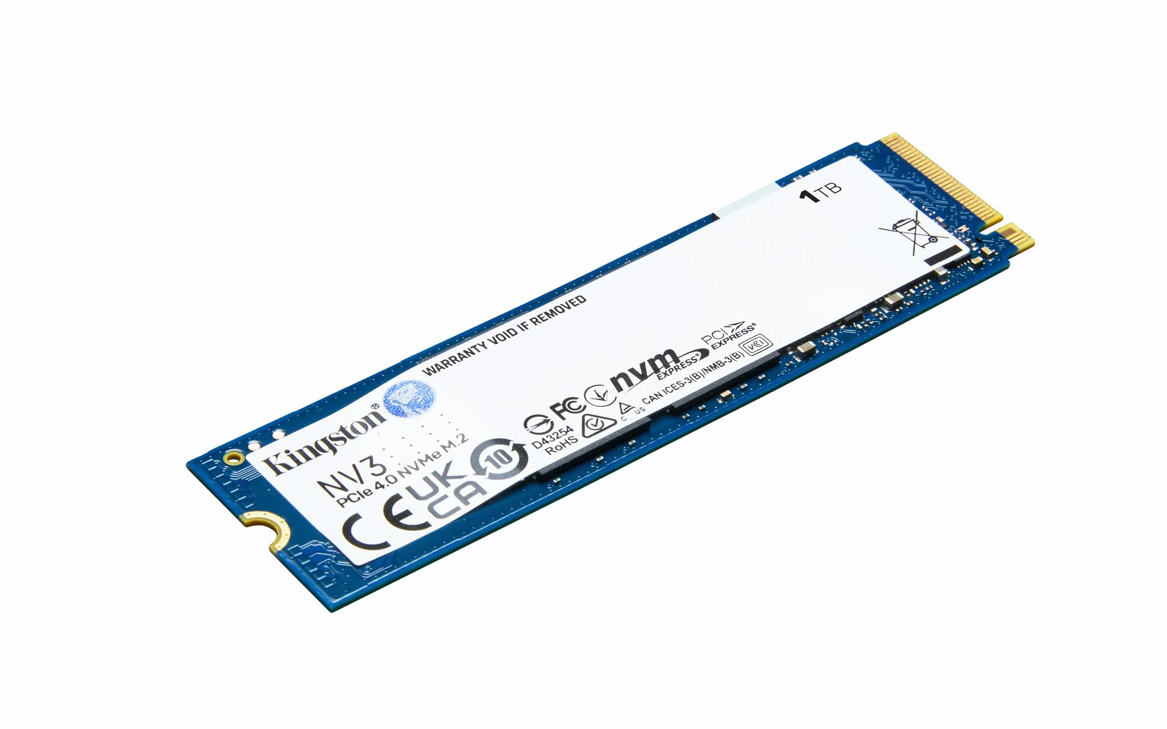 Kingston NV3 NVMe PCIe 4.0 wewnętrzny dysk SSD 1TB M.2 2280-SNV3S/1000G