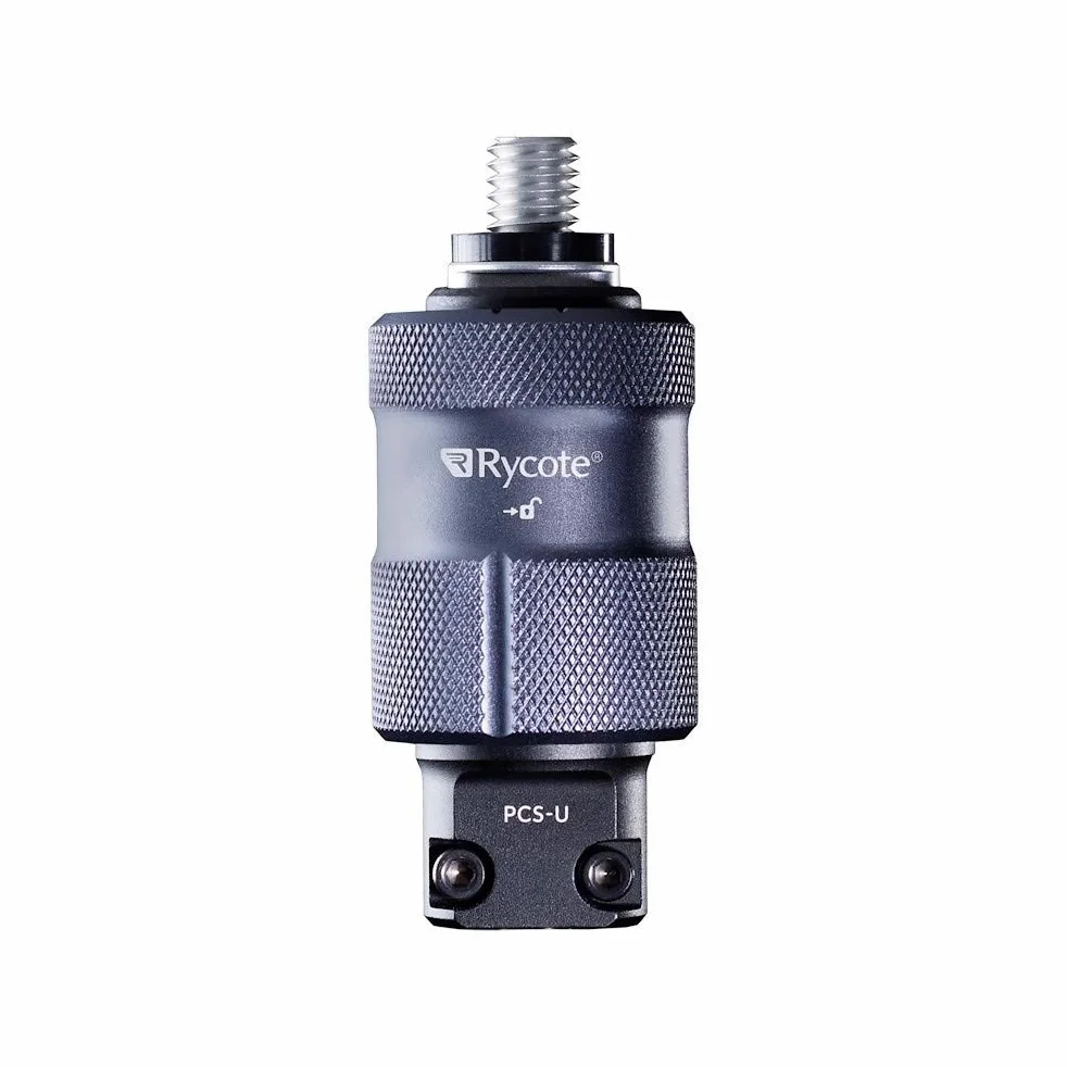 Rycote PCS-UTILITY, Quick-Release/-Attach, (RYC185804) 3/8 cala, do mikrofonu amortyzującego, ochrona przed wiatrem, wytrzymała, wszechstronna, stacja nagrywania, stojak mikrofonowy, bezszumowy, system Professional Connection