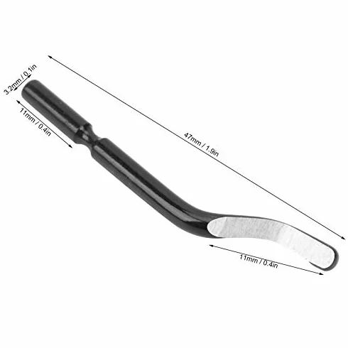 Ostrza do Gratownika 20 Szt. Wymiana Ostrza Tnącego Głowica Tnąca Narzędzie do Gratowania do Skrobania PVC Plastikowe żelazko BS1010