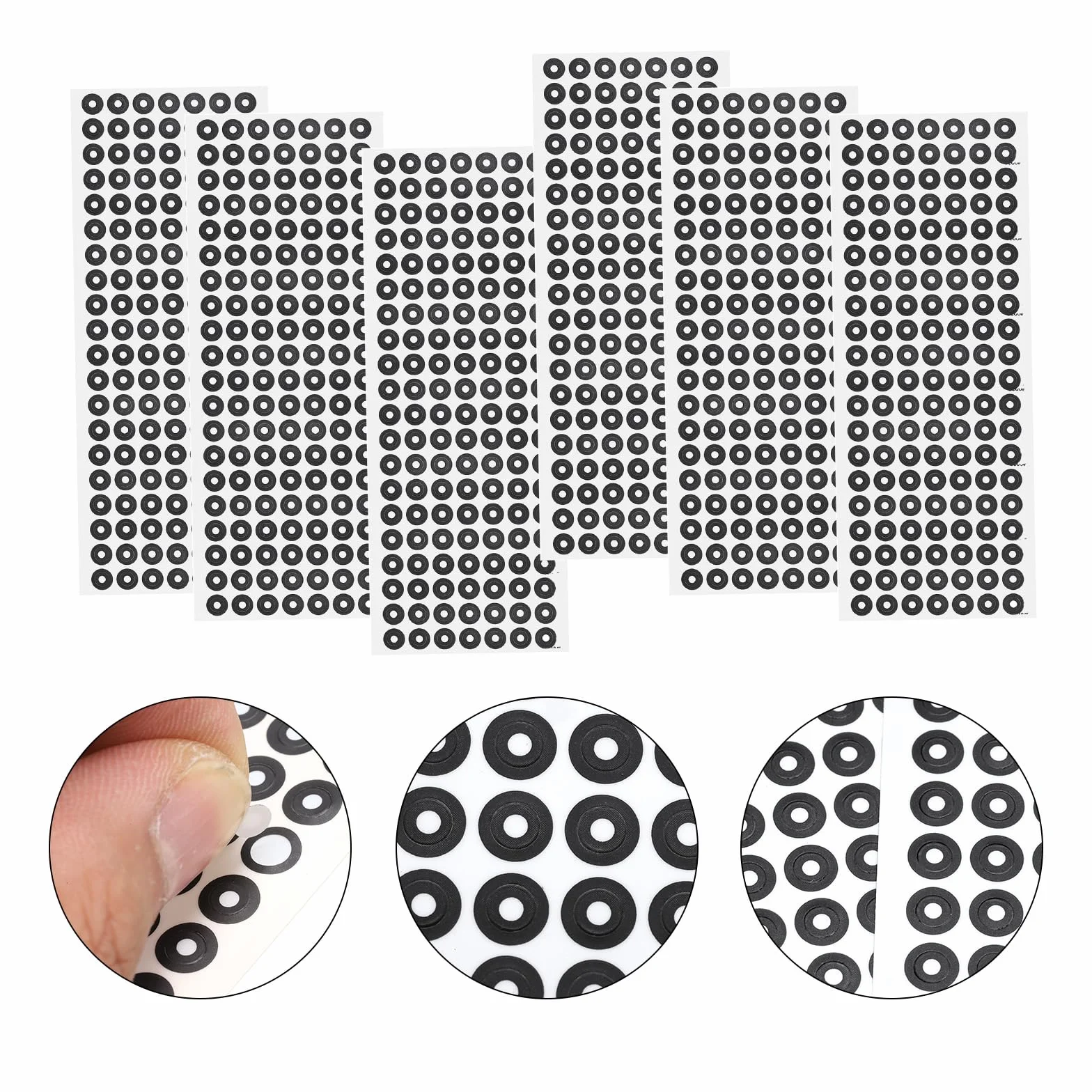 QUARKZMAN 1000 szt. Skaner 3D Znacznik 2mm do skanera 3D 3D Punkty odniesienia Punkt Marker 3D Rozproszony cel Refleksja Marker do skanera 3D i śledzenia optycznego