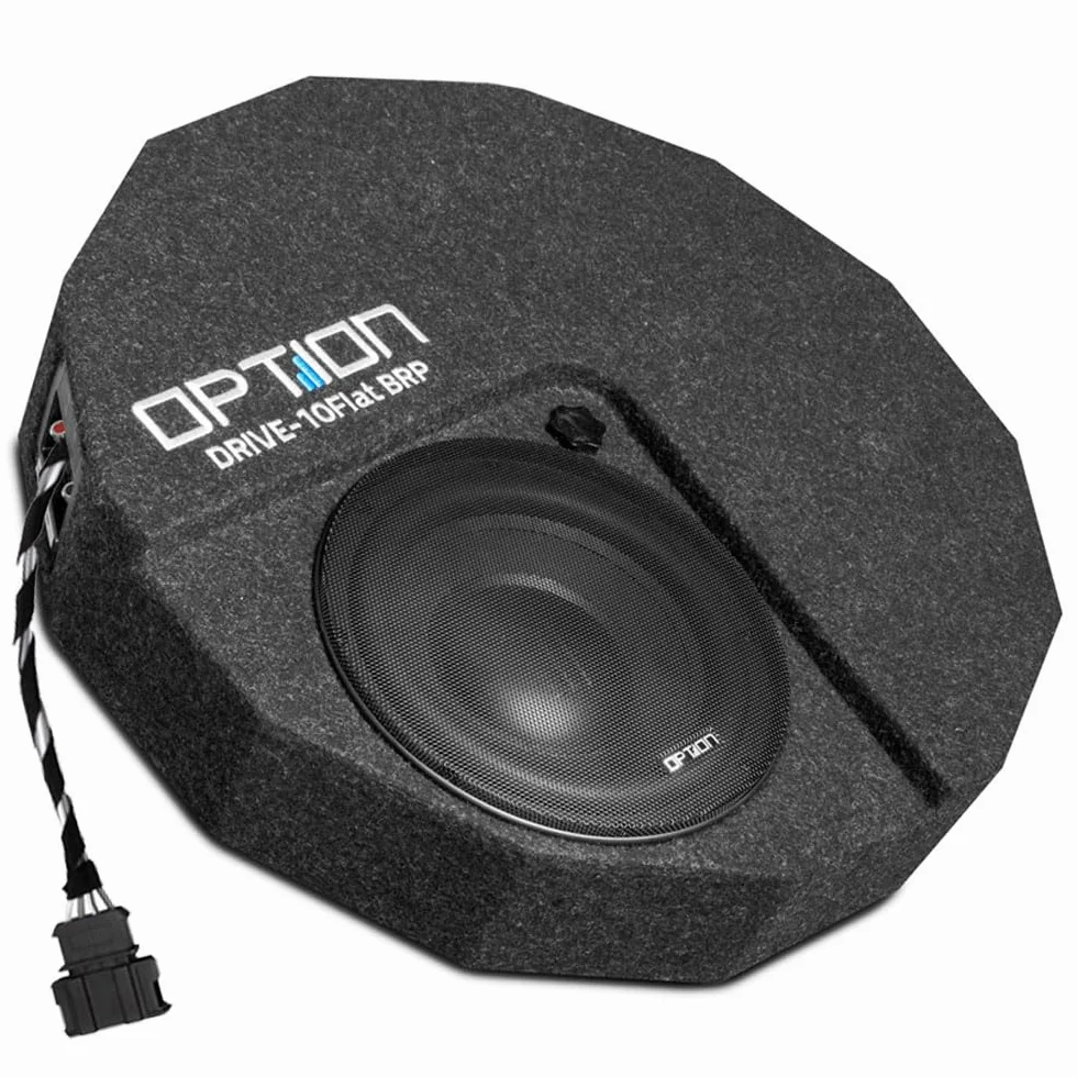 Zestaw głośników Option Subwoofer kompatybilny z Cupra Formentor (Facelift, rok produkcji od 2024, z fabrycznym systemem dźwiękowym Sennheisera) Głośnik rezerwowy Plug & Play