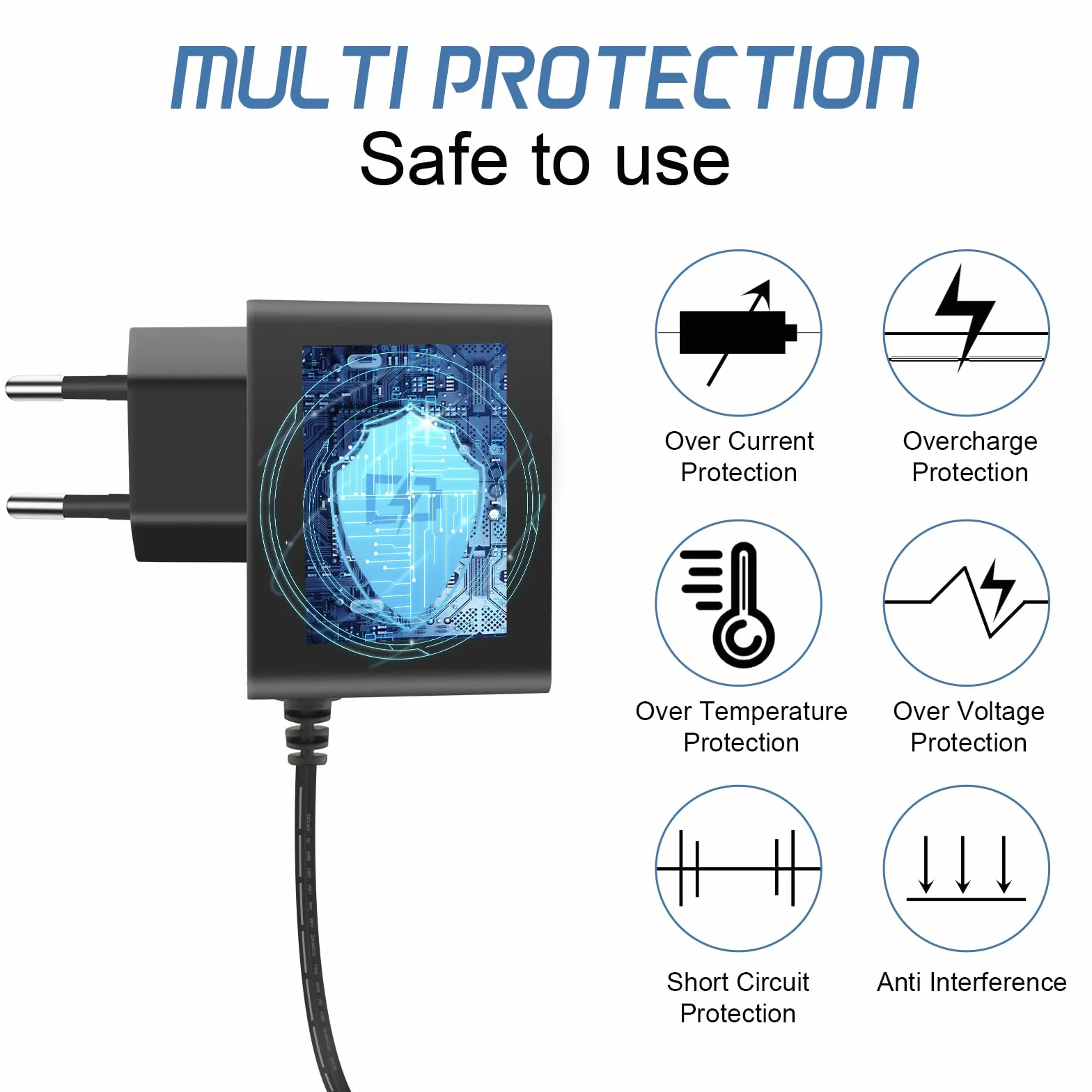 AGOTD 24V 1A zasilacz, zasilacz sieciowy 24V AC LED Driver wejście 220-240V 50-60HZ, 24-woltowy zasilacz 1A 24W wyjście, adapter wtyk Konwerter falownik ładowarka transformator