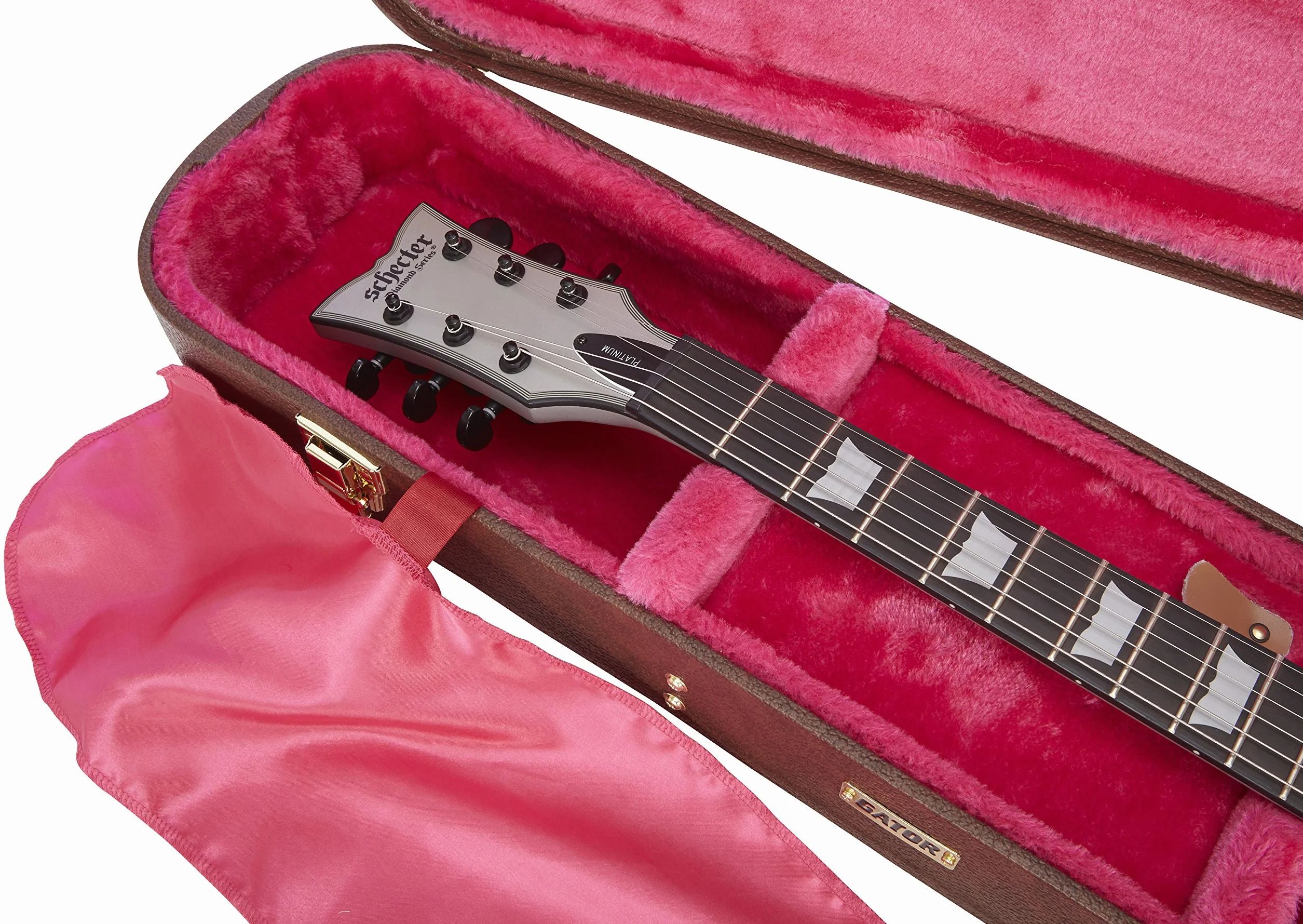 GATOR etui, brązowy, Geben Sie Gibson Les Paul ein, Klasyczny, kształt instrumentu