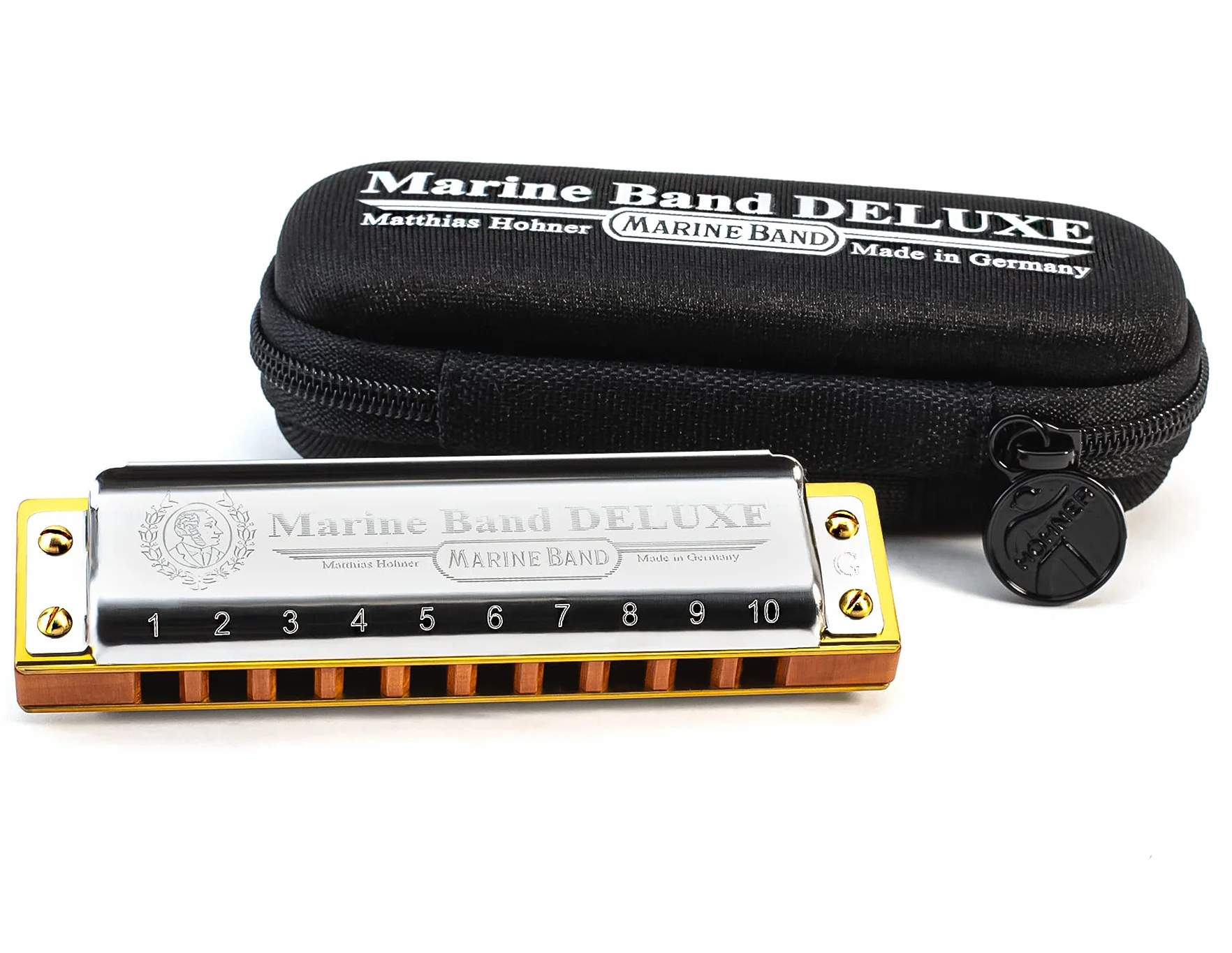 Hohner Marine Band Deluxe M200501 x C Harmonica