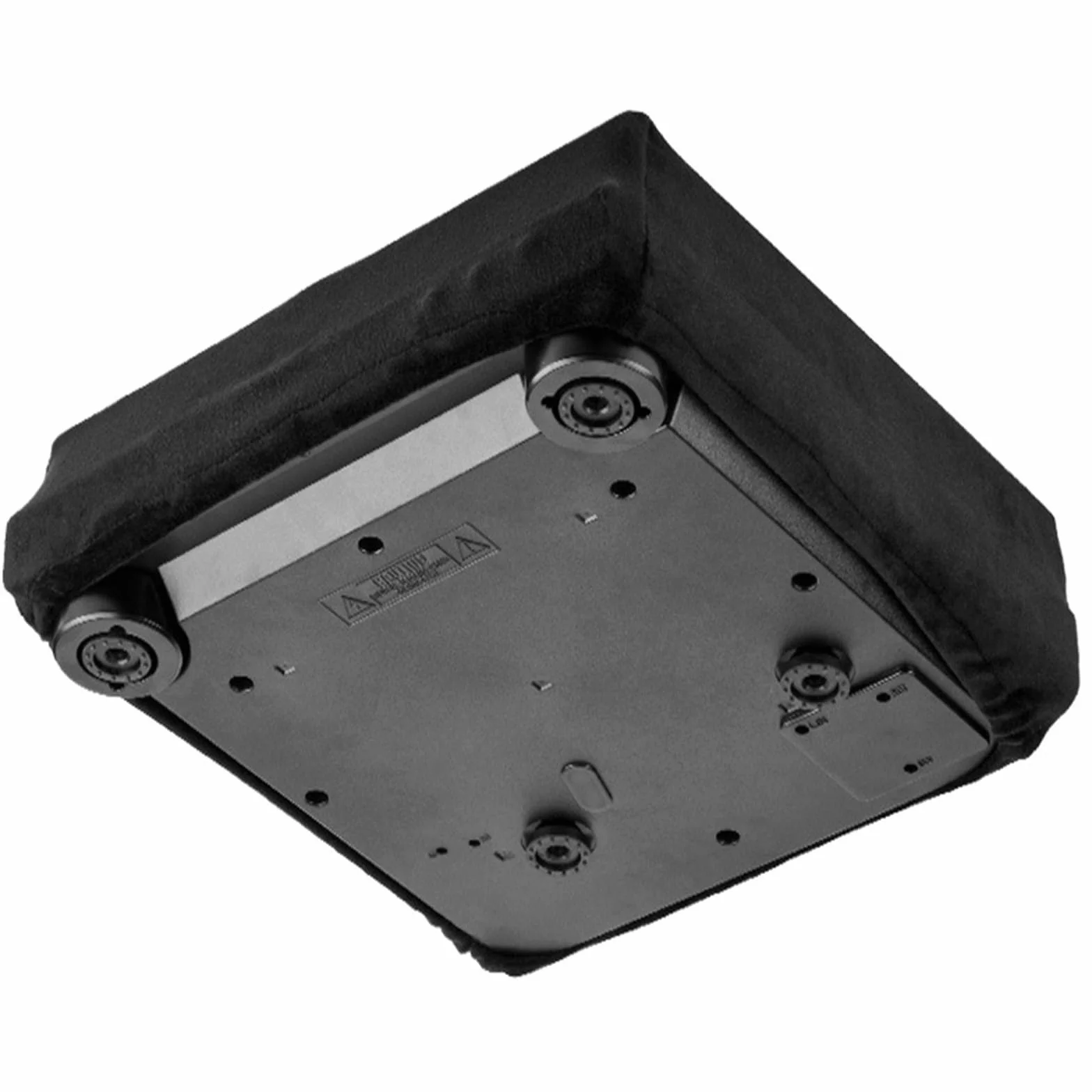Ochronny Futerał na Osłonę Przeciwpyłową Akcesoria Dust Cover do Audio-Technica AT-LP60X i AT-LP60XBT pełni automatyczny gramofon,Czarny