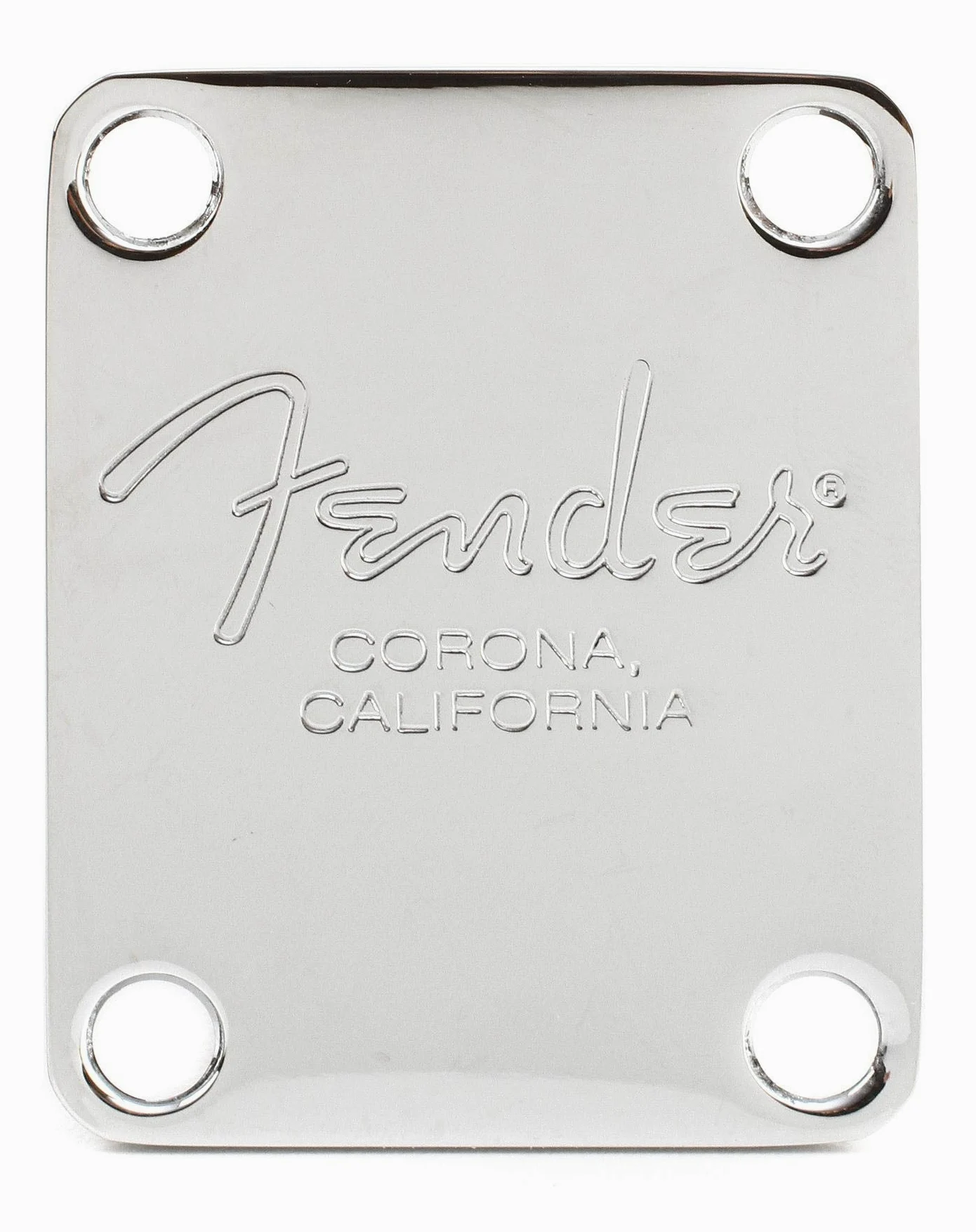 Fender 099-1446-100 płytka na szyję seria amerykańska basy 4 śruby chrom