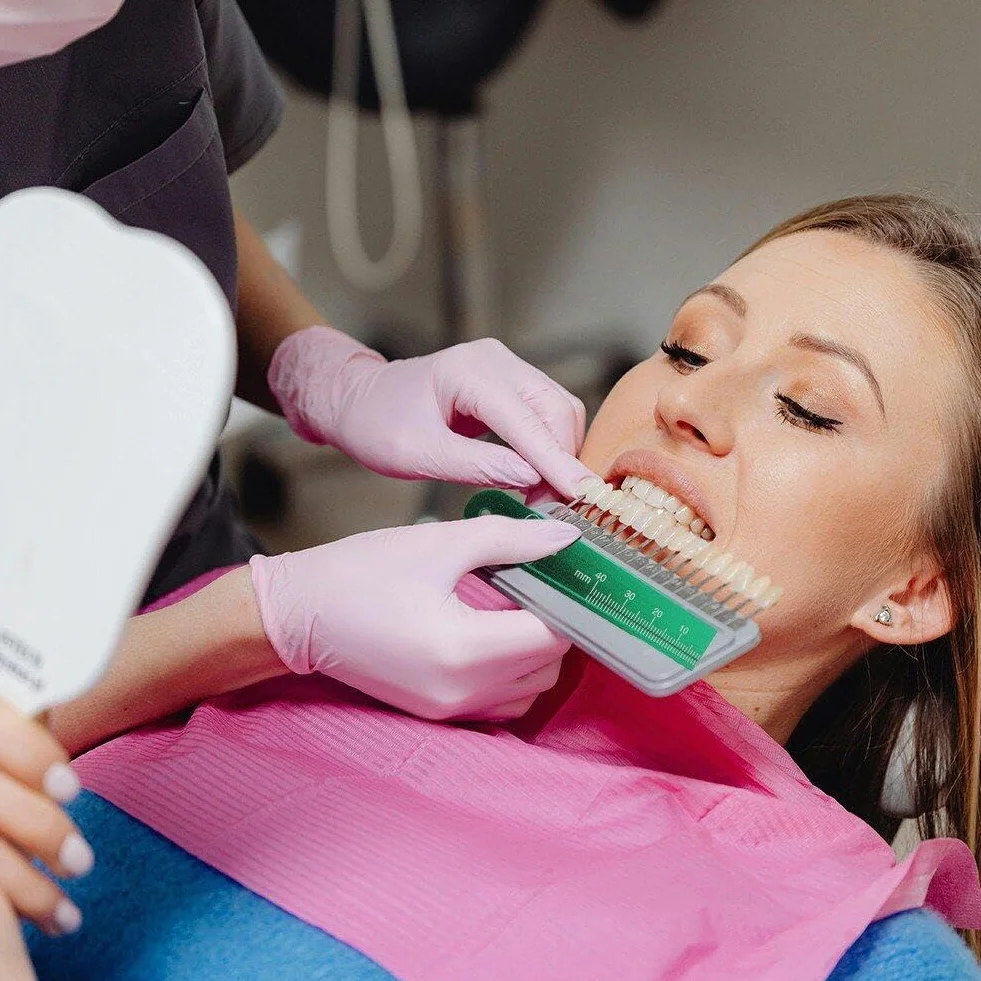 Linijka dentystyczna precyzyjna miarka dentystyczna miarka endodontyczna skala pomiarowa miernik ustny narzędzie stomatologiczne do stomatologii