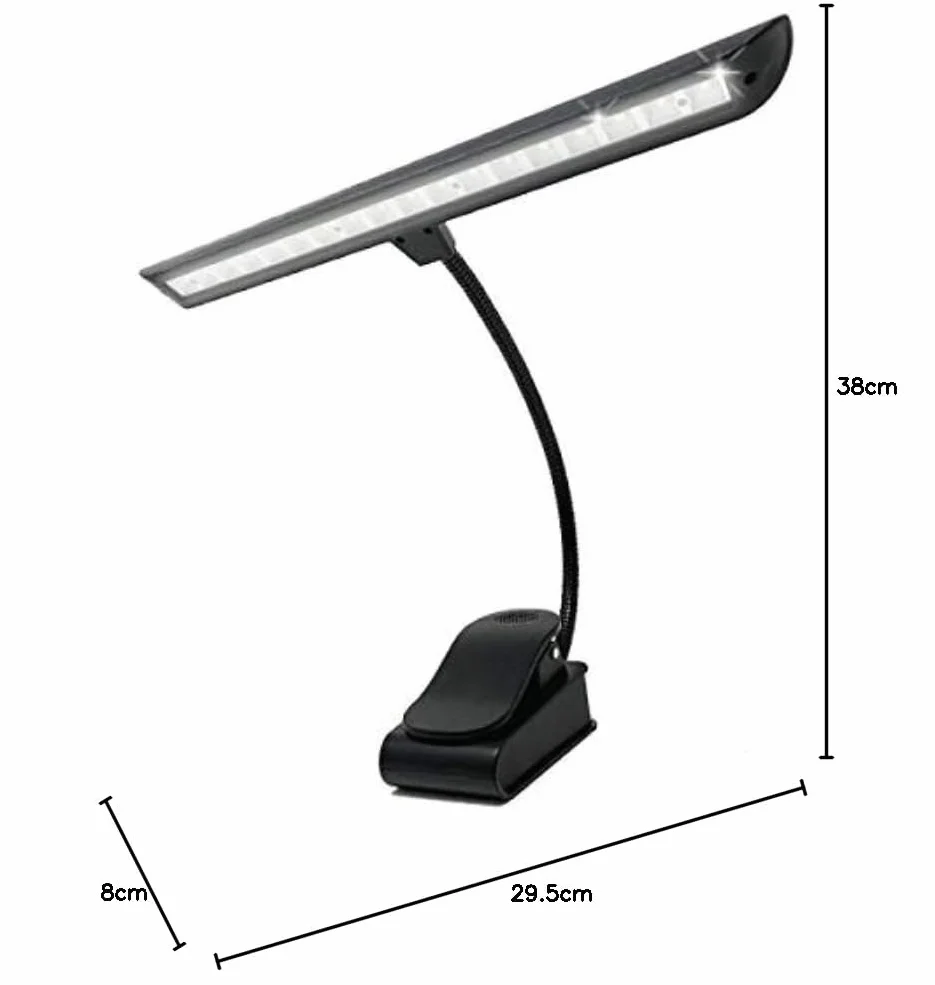 Infitronic Lampka Pulpitowa Czarny 18 LED 260 mm