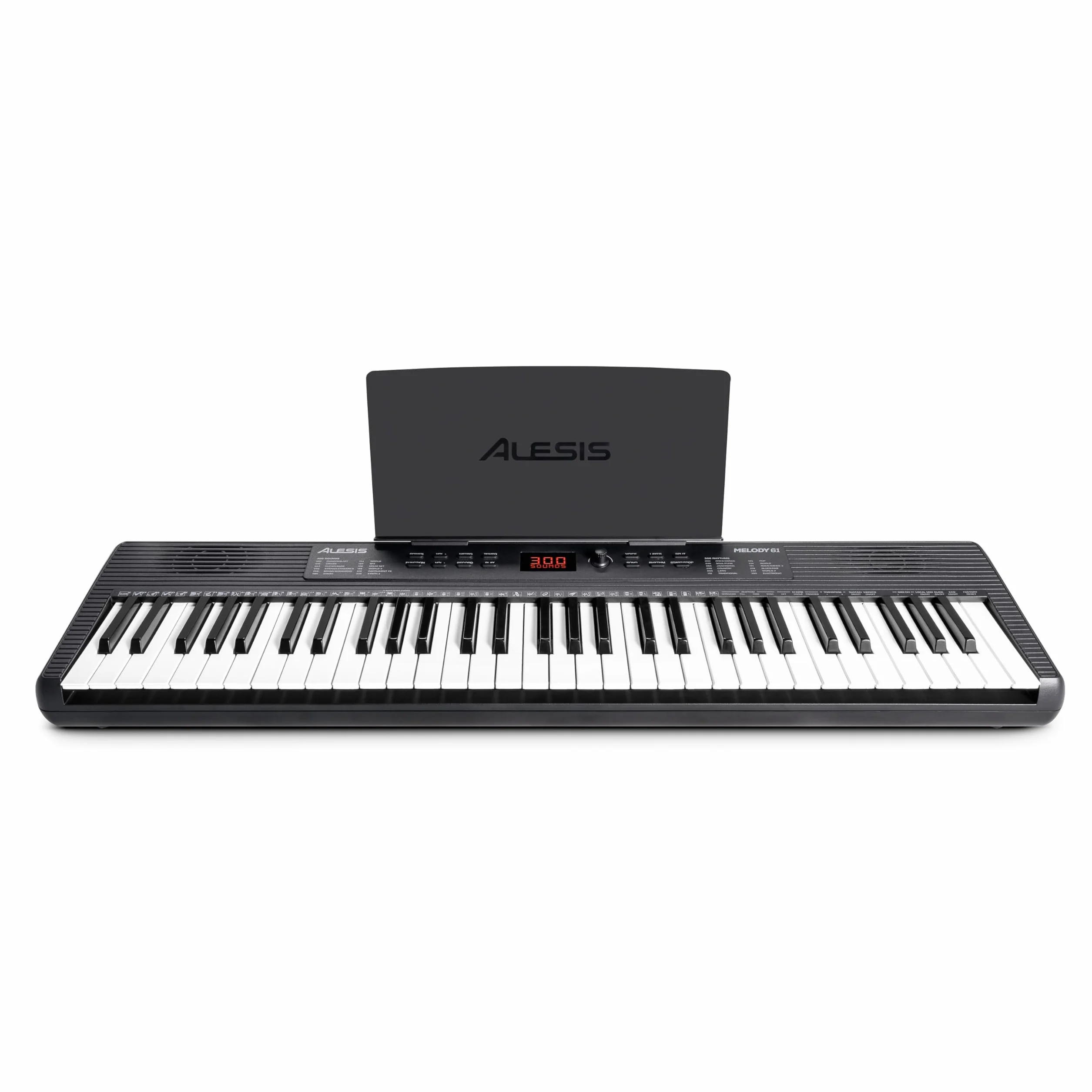 Alesis Melody 61 Pianino dla Początkujących 61 Klawiszy Głośniki Podpórka pod Nuty Tablet 300 Brzmień Lekcje Gry