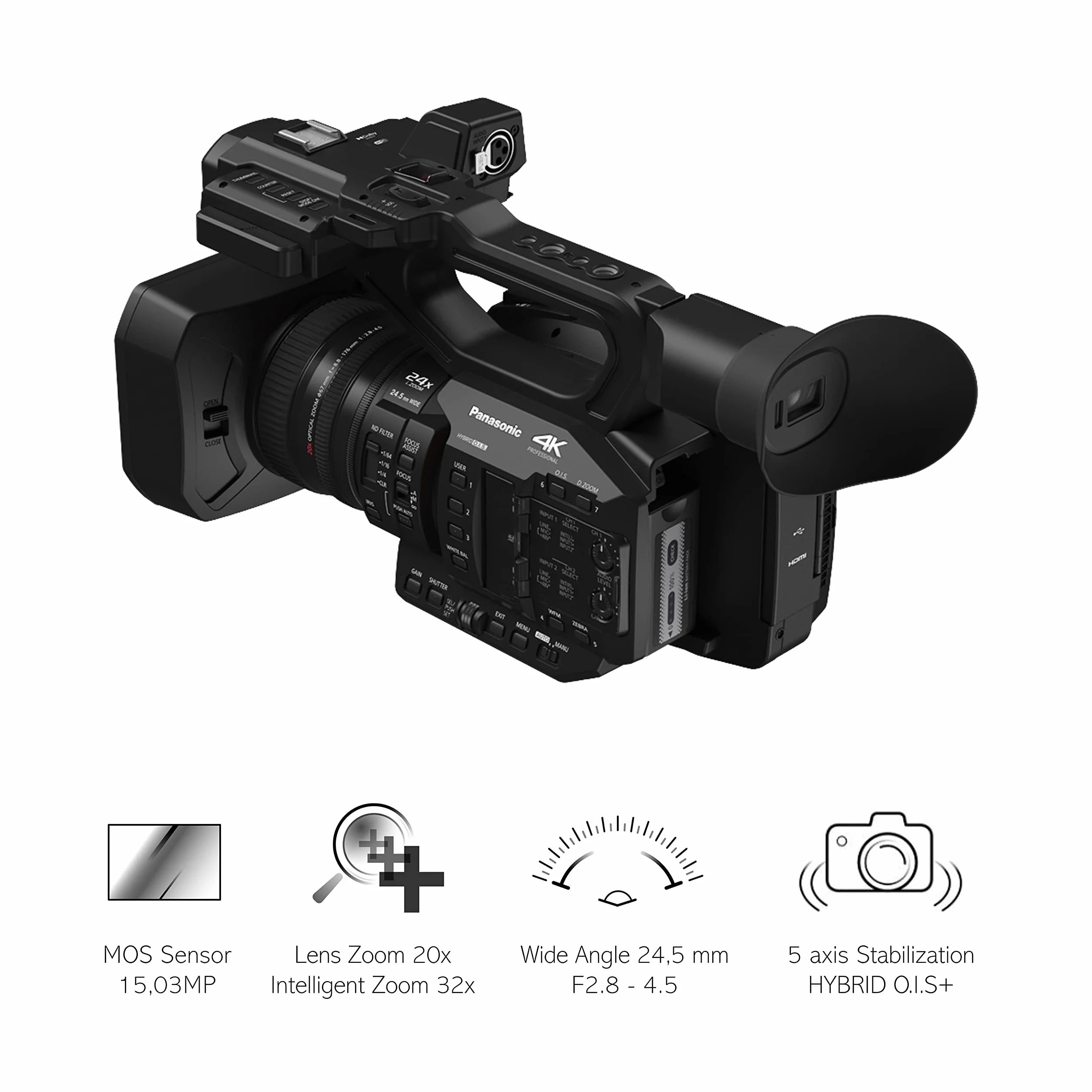 PANASONIC Camescope HC-X20E Noir