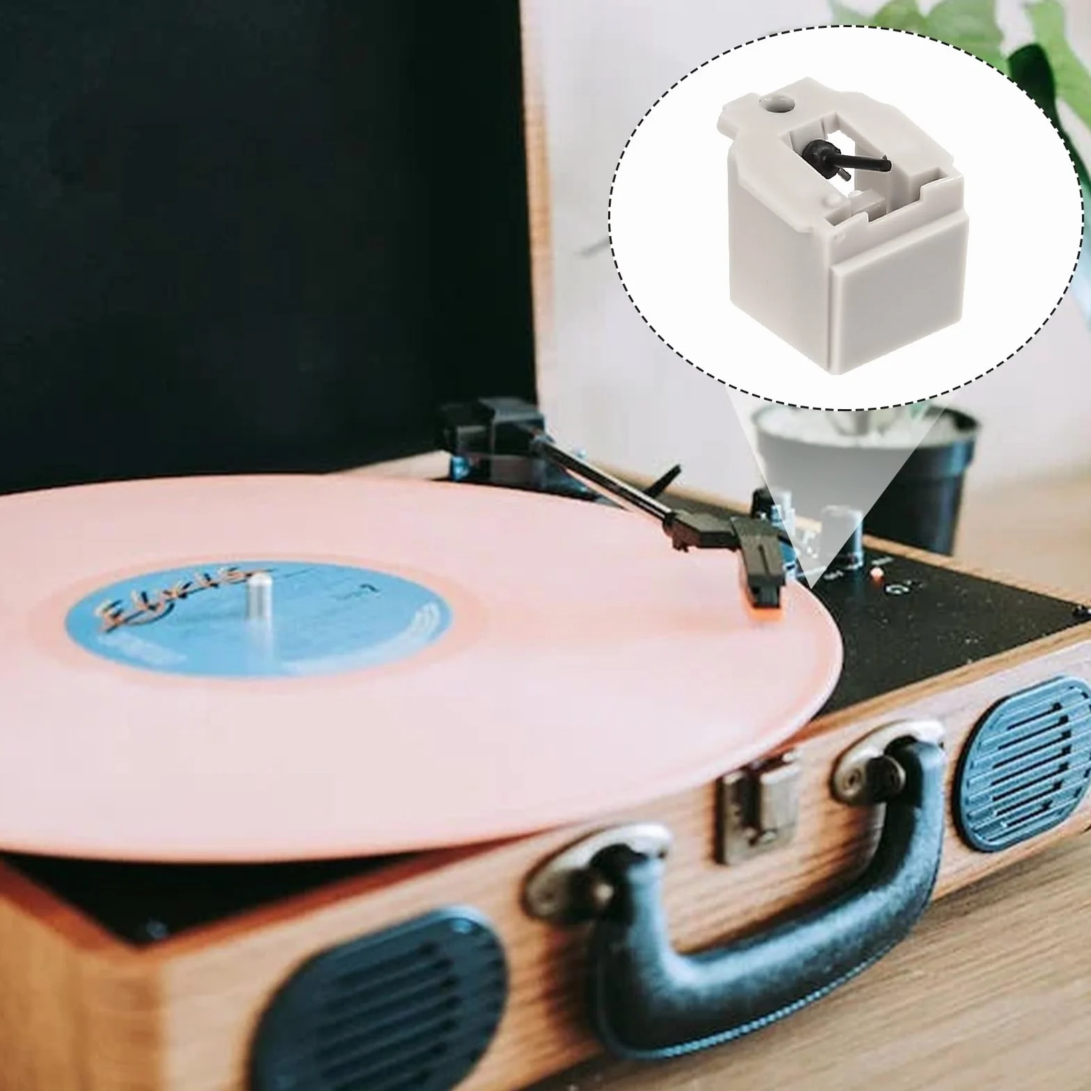 Igla do Gramofonu Zamiennik do ATN3600L, Igla do Gramofonu Kompatybilna z Audio-Technica Gramofonem Winylowym ATPL30/ATPL50/ATLP60/ATLP60USB/ATLP2D/ATLP2DUSB