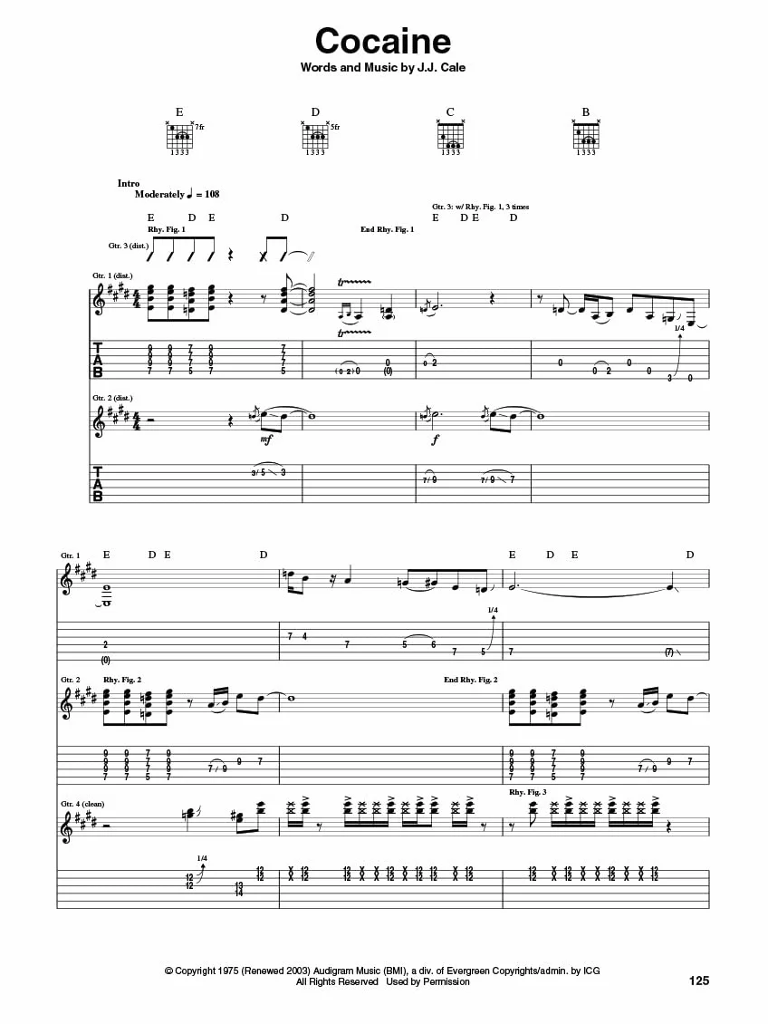 Eric clapton - complete clapton - guitar recorded version