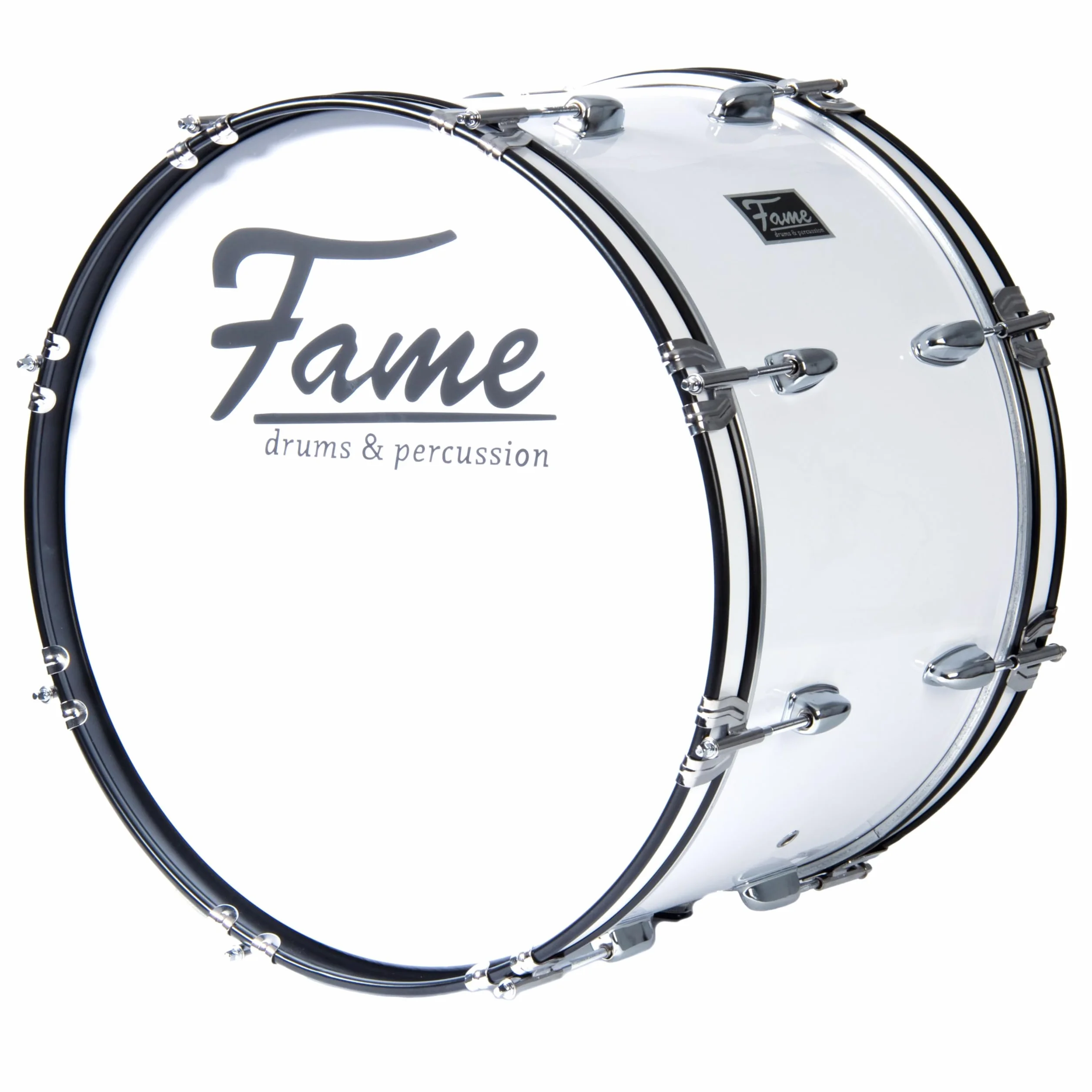 Fame Marching BassDrum 24"x12" with strap and beaters - Marszowy bęben basowy