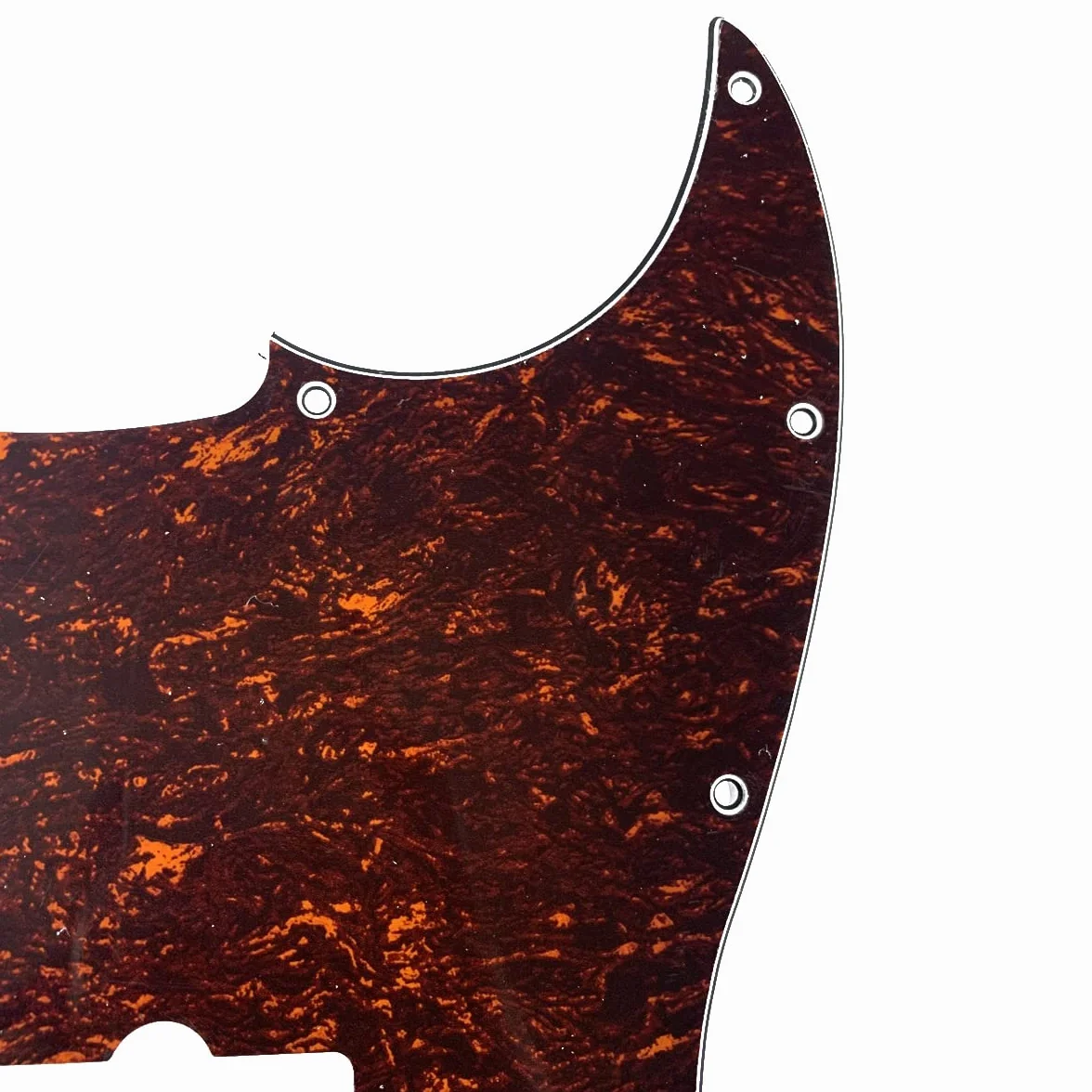 Dopro Jazz Bass J Bass Osłona basowa dla USA/Meksykańskiej 4-strunowej FD Jazz Bass Czerwono/Czarna Żółwia