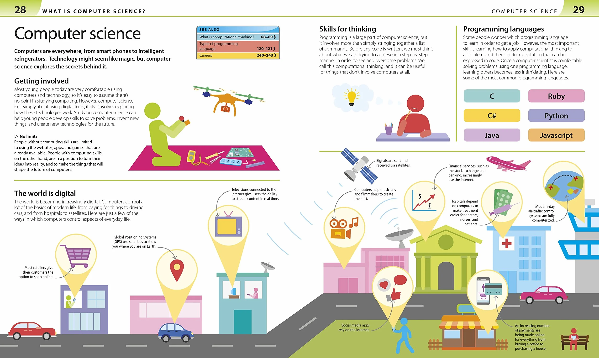 Help Your Kids with Computer Science (Key Stages 1-5): A Unique Step-by-Step Visual Guide to Computers, Coding, and Communication (DK Help Your Kids With)