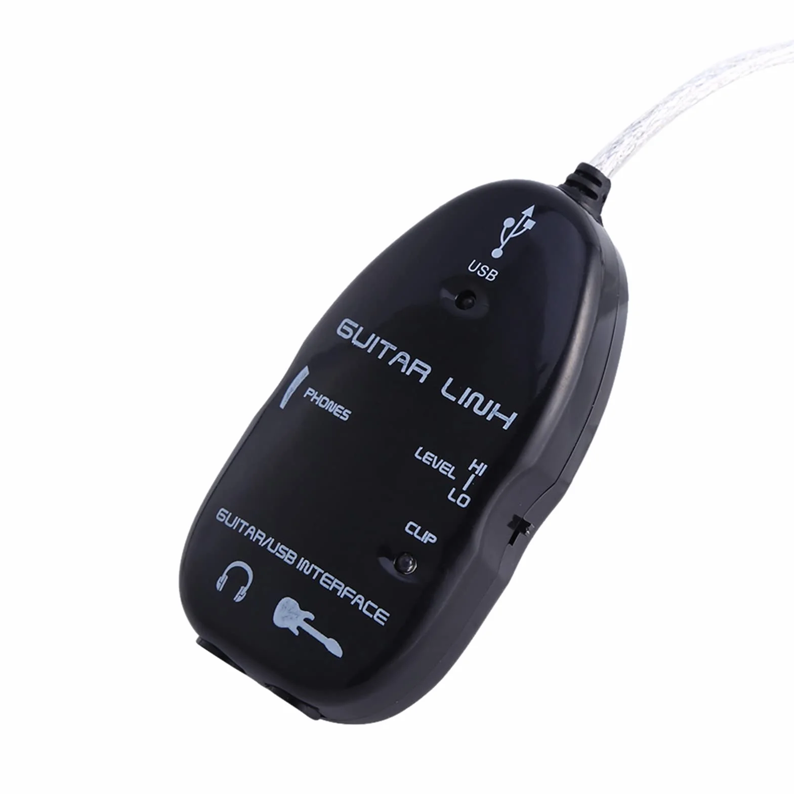 Kabel Rocksmith, profesjonalny kabel łączący do gitary USB, łatwa instalacja typu plug and play, sprzęt do nagrywania gitary z komputerem i jest odpowiedni do monitorowania