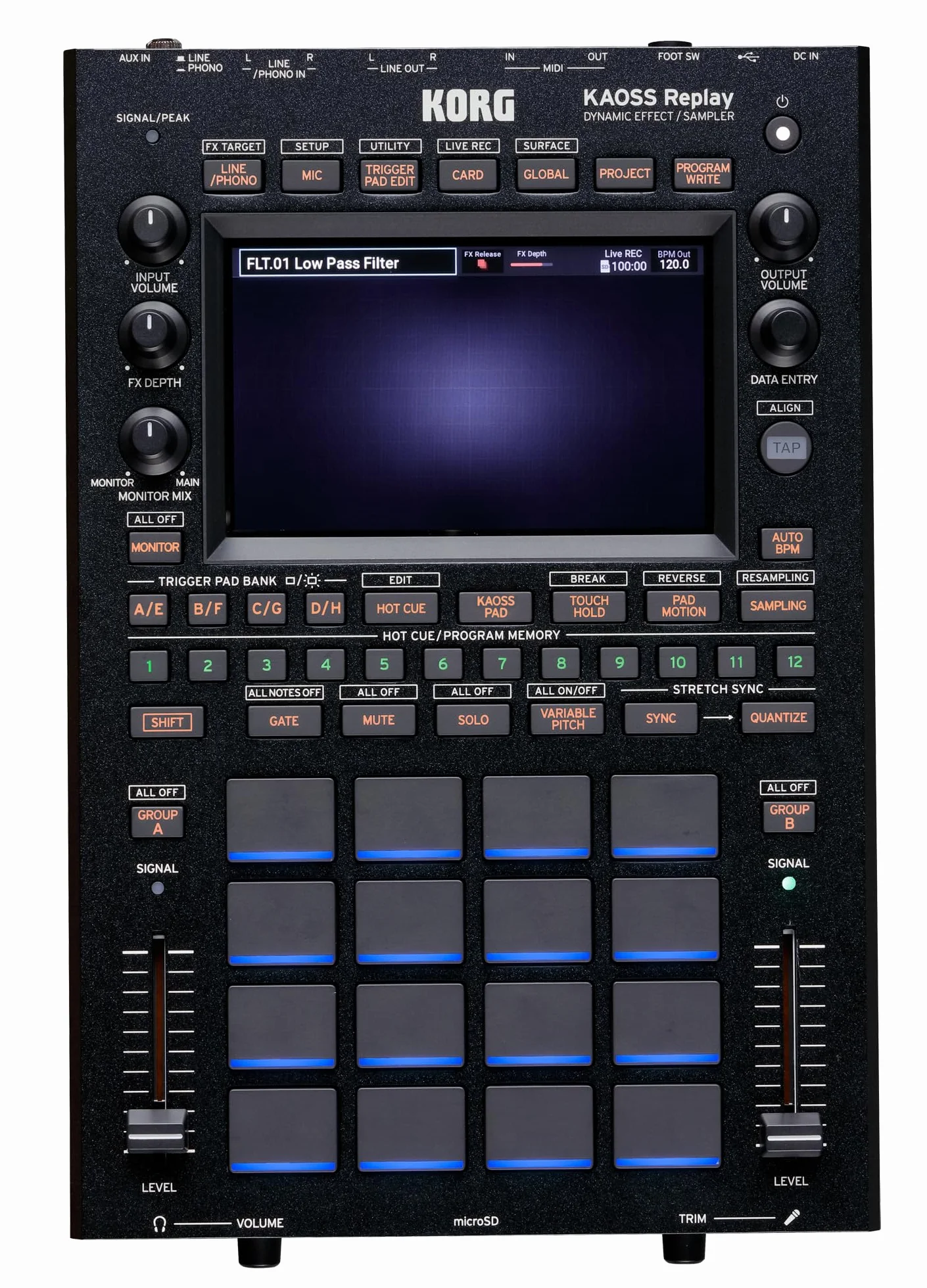 Korg KAOSS Replay - Dynamic Effect/Sampler