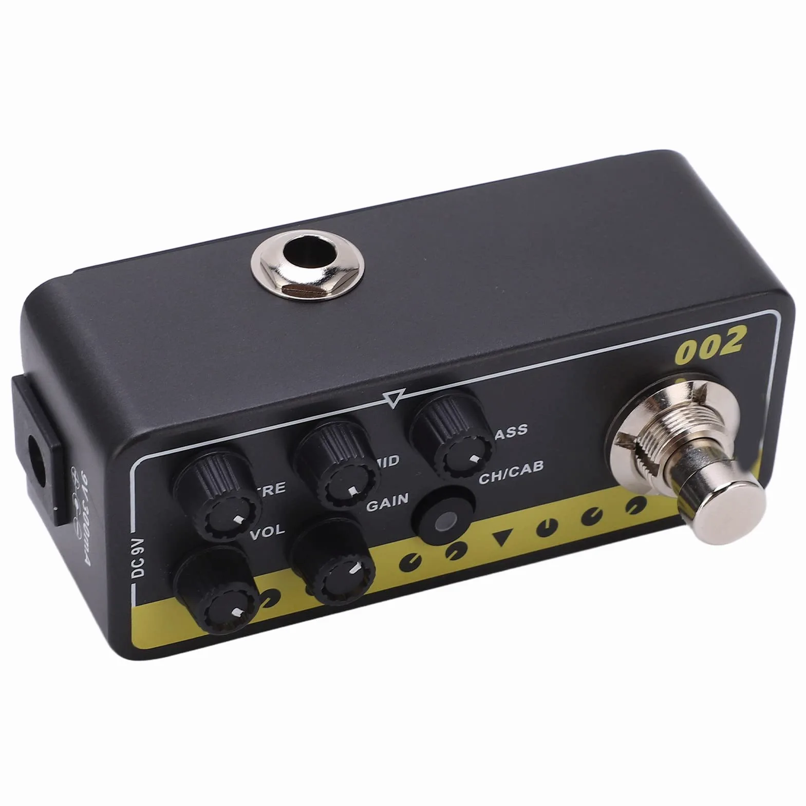 Mikroprzedwzmacniacz Cyfrowa gitara elektryczna Pojedynczy wzmacniacz efektów Pedał Profesjonalne modelowanie dźwięku lampowego Wysokie wzmocnienie zniekształceń metalowych dla
