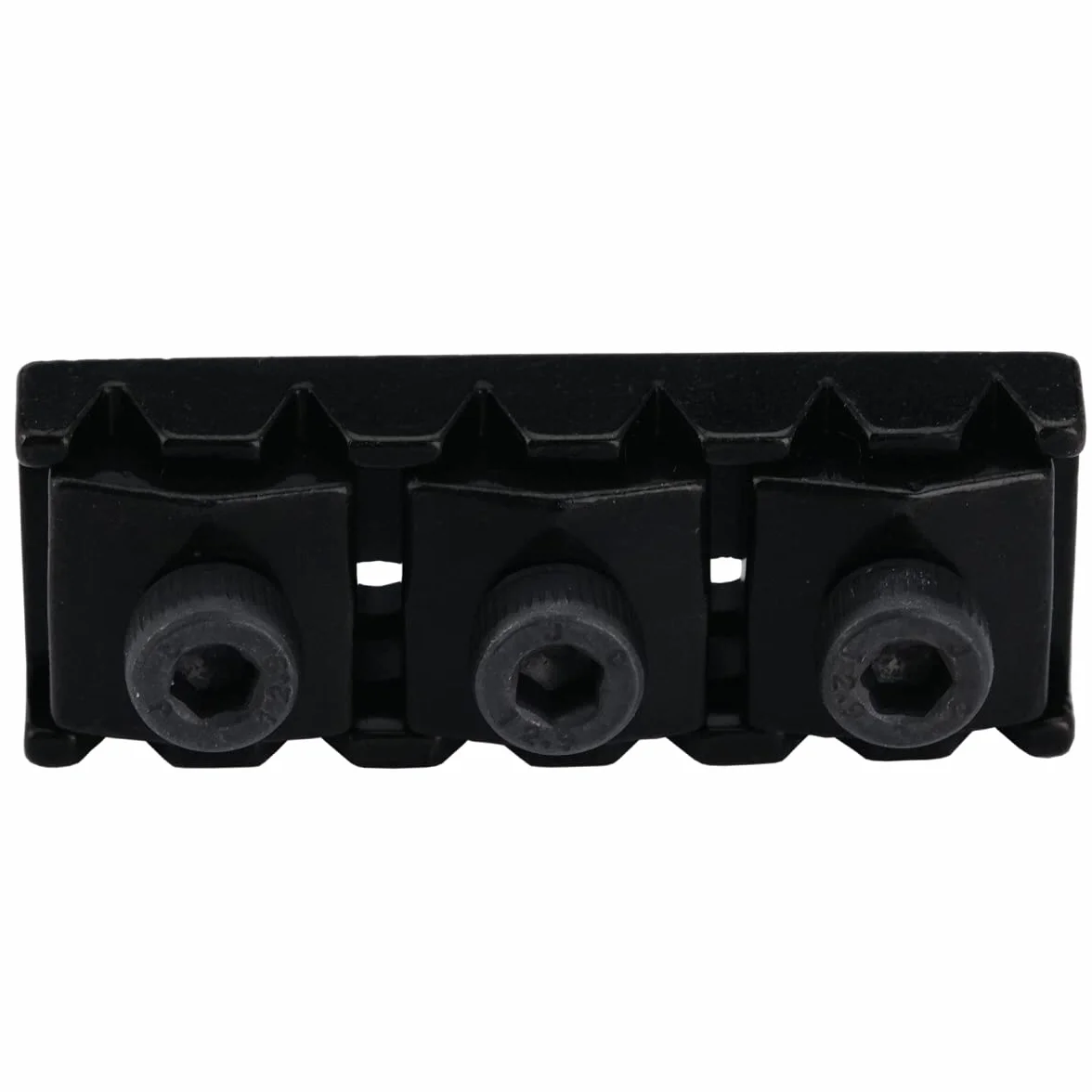 Musiclily Pro 42mm Stalowy Blokada Strun R2 Locking Nut do Mostka Tremolo Floyd Rose Gitary Elektrycznej, Czarny