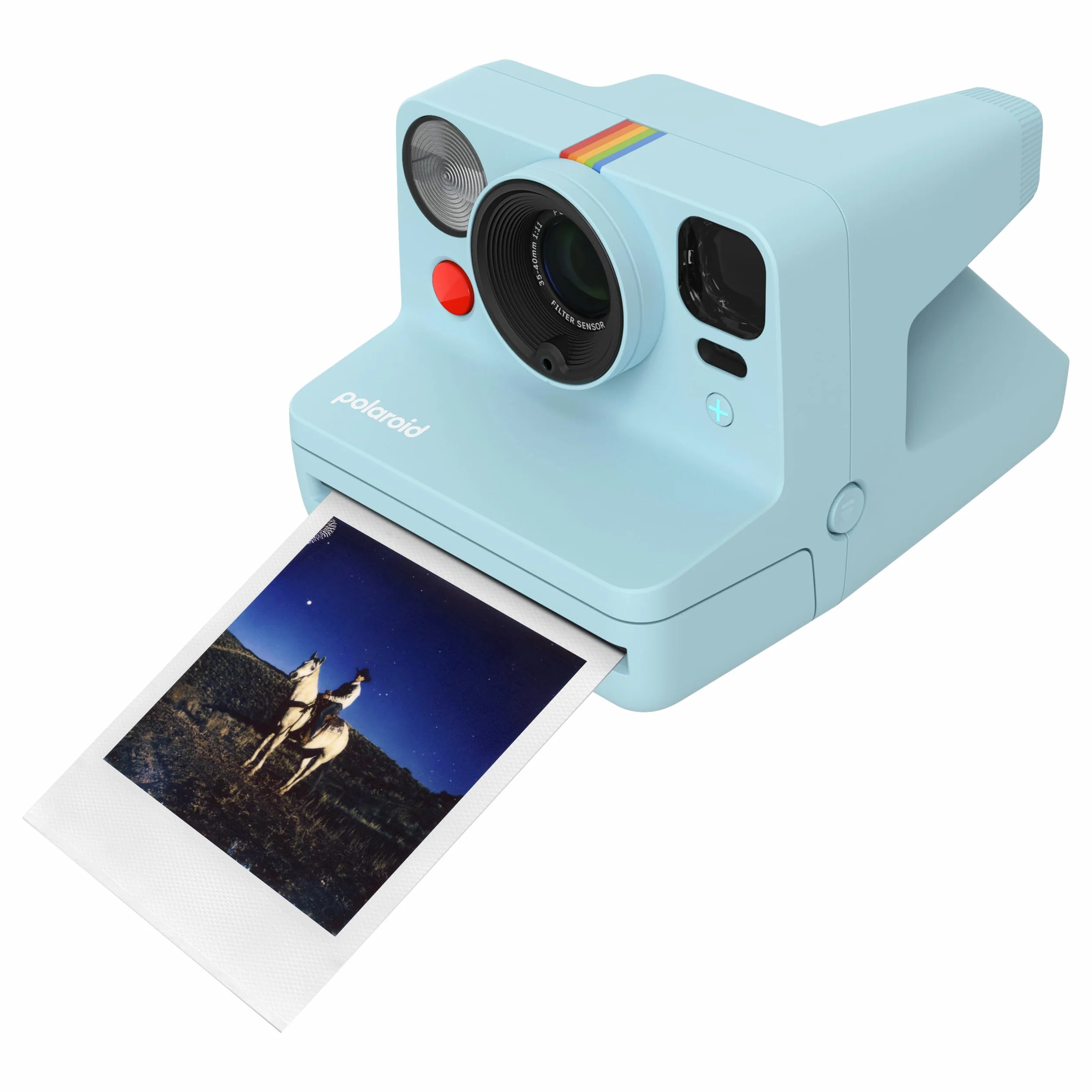 Polaroid - NOW+ Generacja 3 - Aparat natychmiastowy Bluetooth połączony - Arctic Blue (9163)