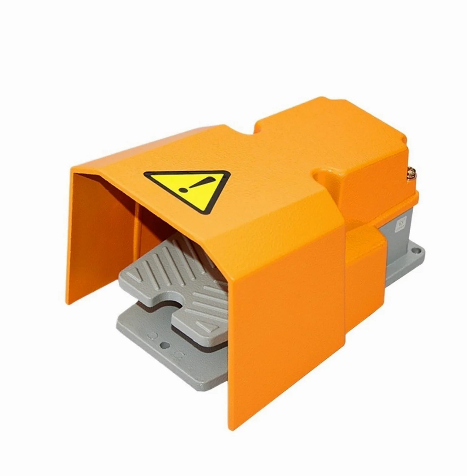 Przełącznik nożny LTH-1/6 Przełącznik nożny Aluminiowa obudowa Srebrny punkt Elektryczny przemysłowy przełącznik nożny Reset 1 szt.
