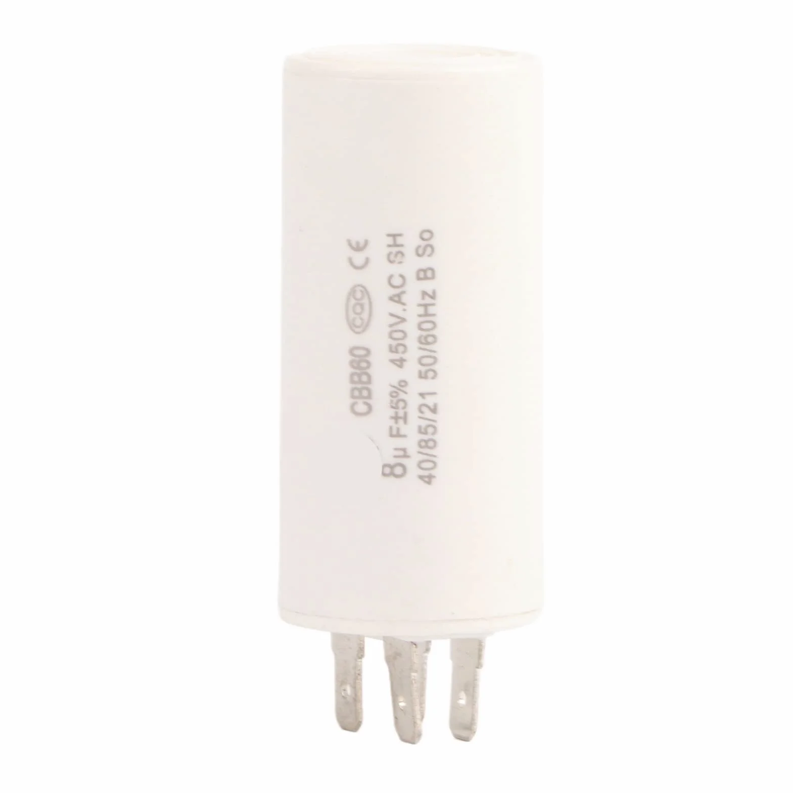 Kondensator Cbb60 8Uf 40 85 21 8Uf Kondensator Rozruchowy Silnika Cbb60 Kondensator Rozruchowy Silnika 450V 8Uf Kondensator Microfarad Zaciski Widełkowe