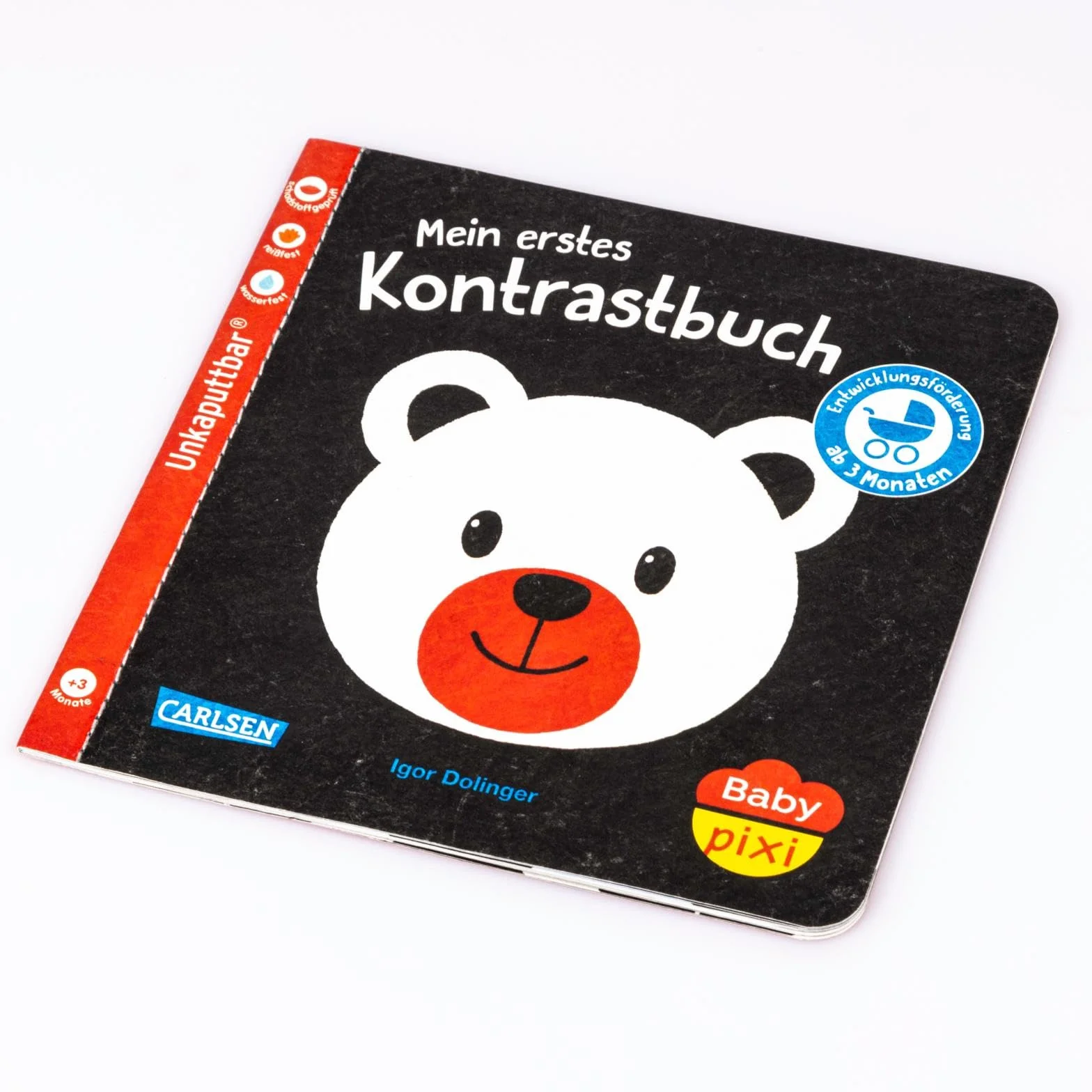Baby Pixi (unkaputtbar) 156: Mein erstes Kontrastbuch ab 3 Monaten: wasserfest, schadstoffgeprüft, reißfest