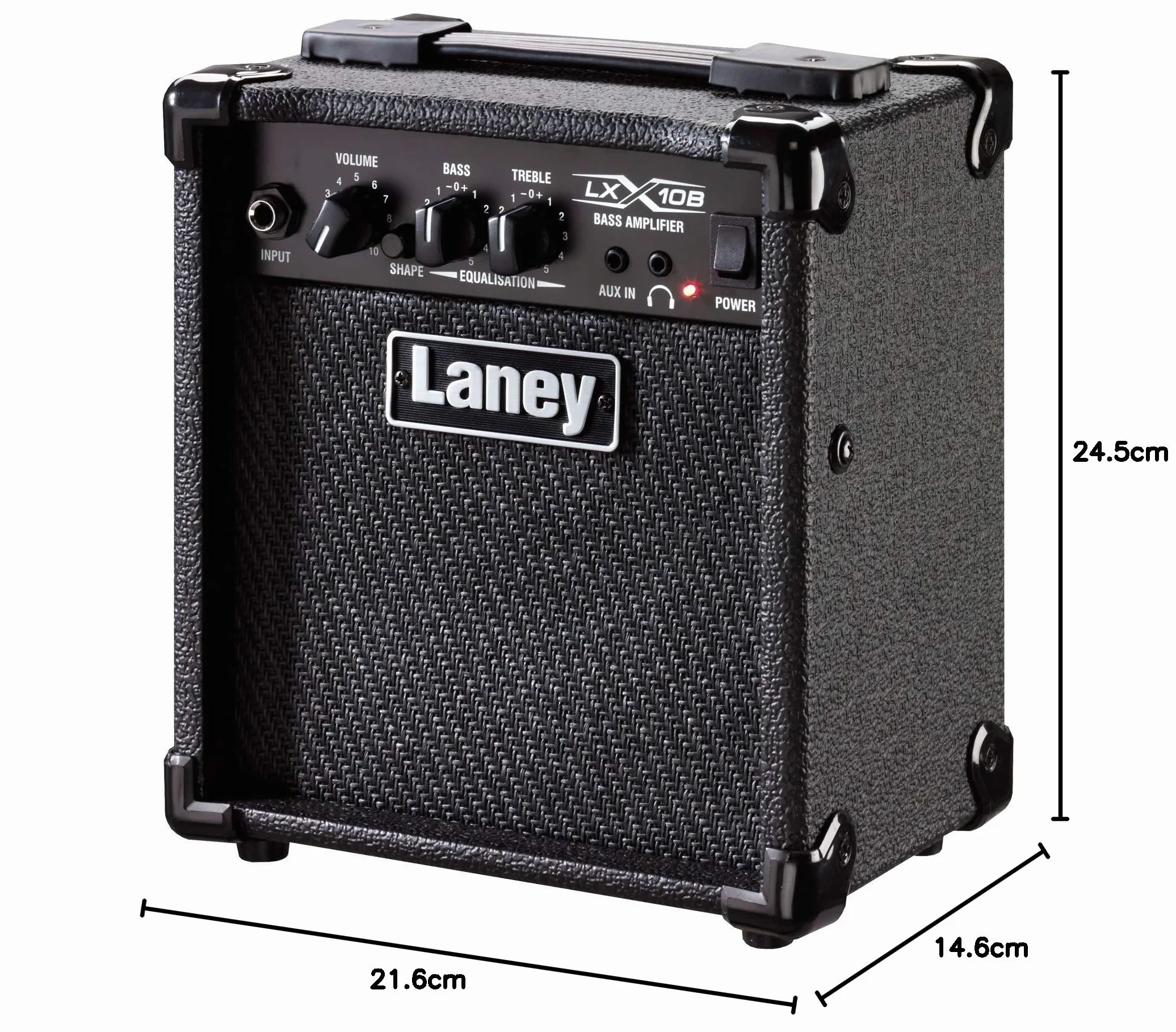Laney LXB Series LX10B - Bass Guitar Combo Amp - 10 W - 5 cali głośnik niskotonowy