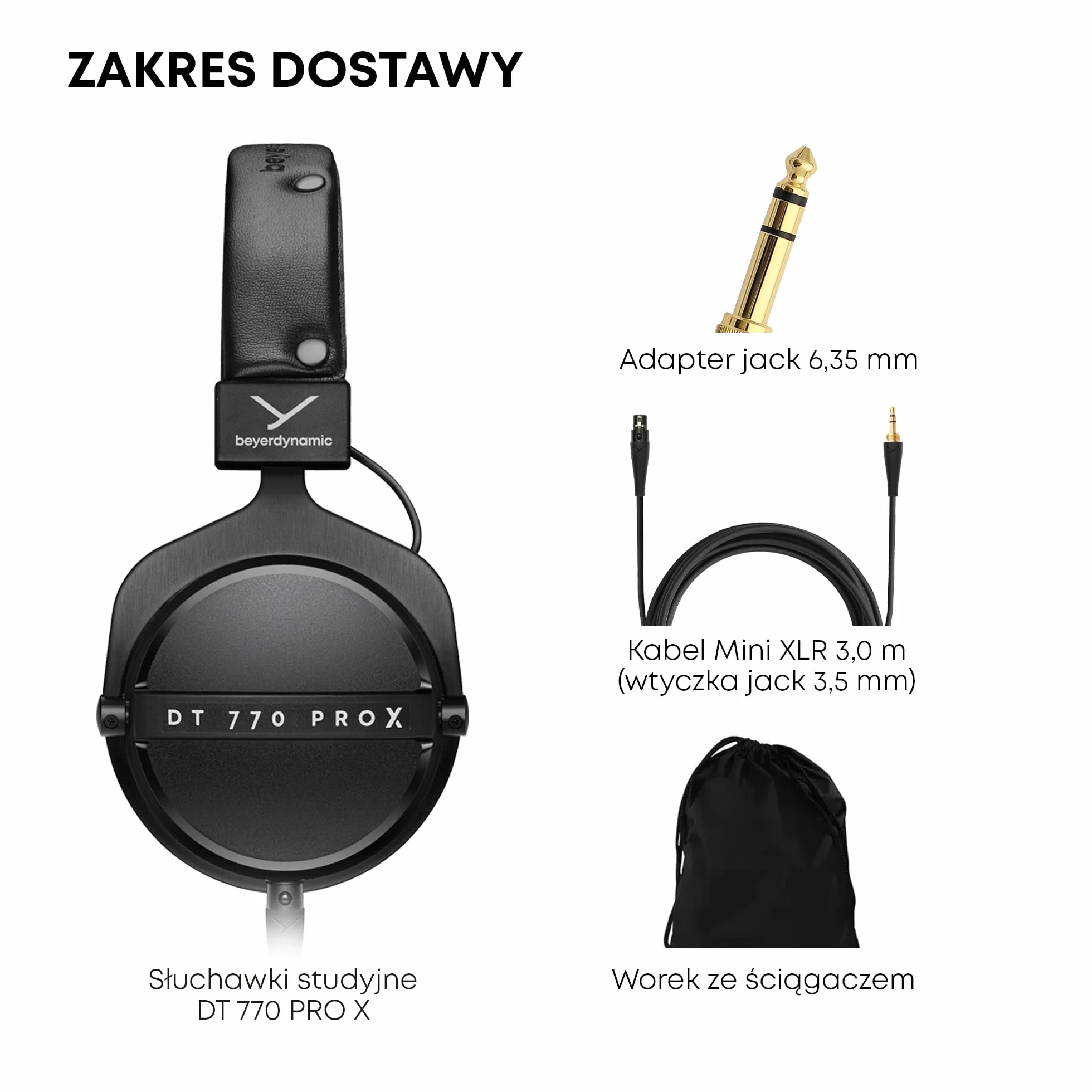 beyerdynamic DT 770 PRO X Słuchawki studyjne zamknięte
