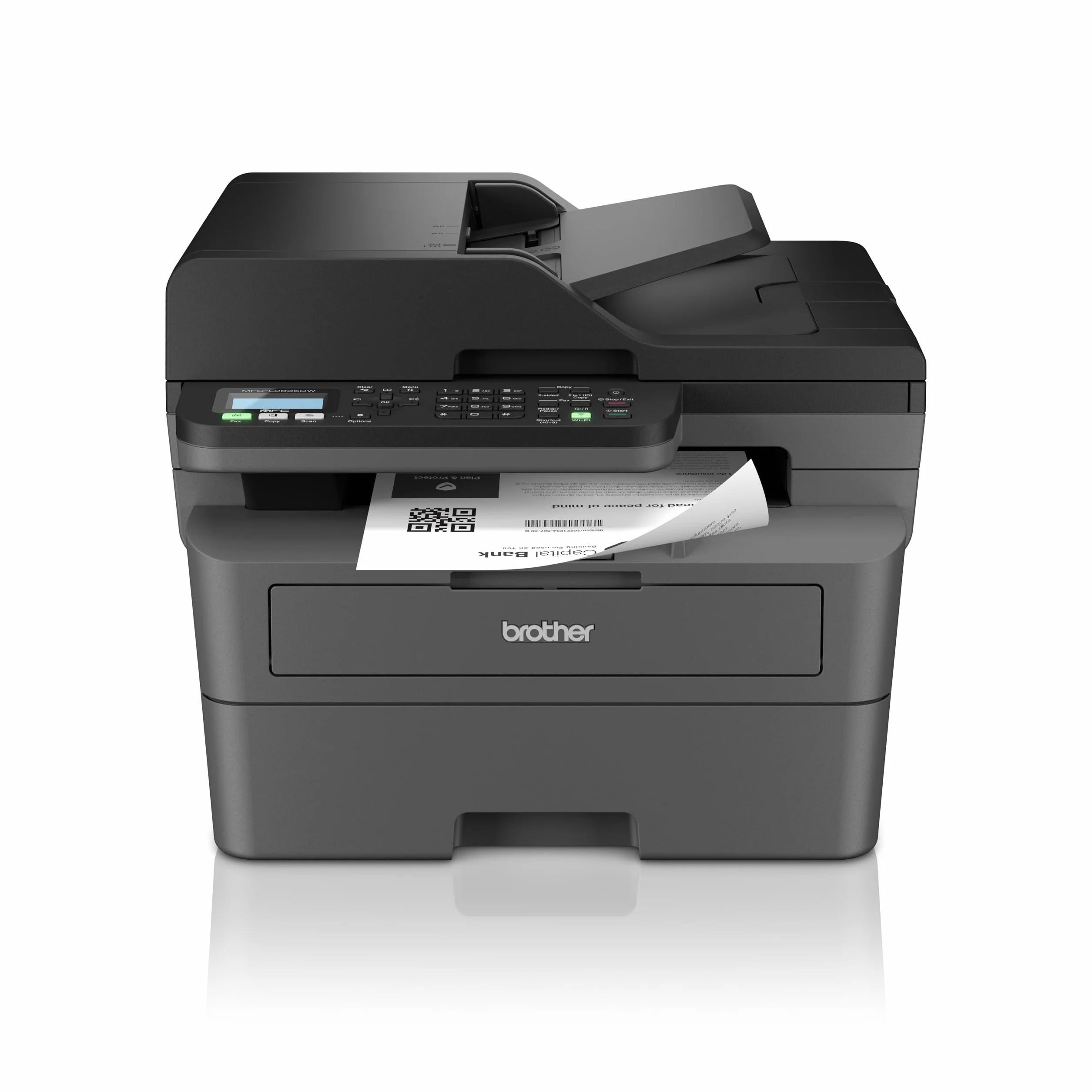 Brother Mfc-L2835Dw MFCL2835DWRE1 Urządzenie Wielofunkcyjne, Czarny, 4 w 1