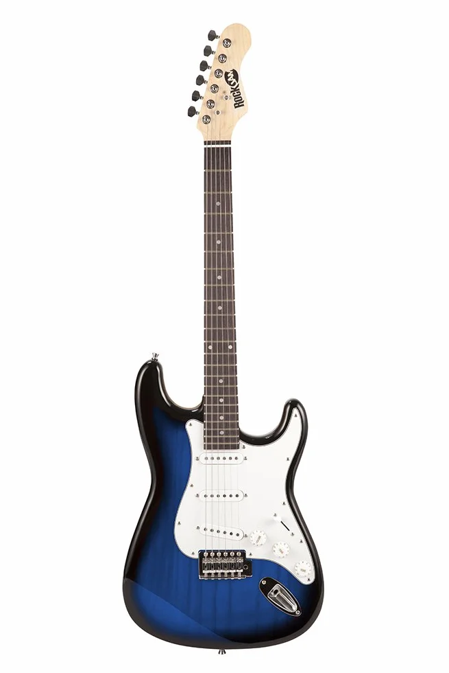 RockJam Gitara elektryczna, super zestaw ze wzmacniaczem