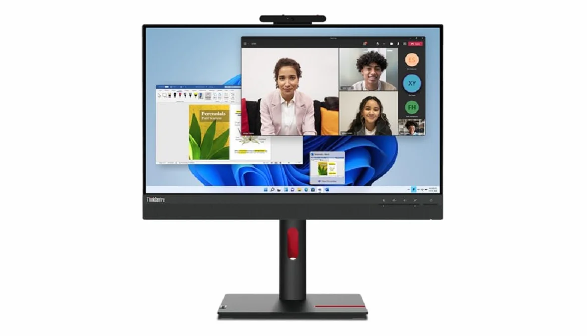 Lenovo ThinkCentre Tiny-in-One 24 LED Display 60,5 cm (23.8") 1920 x 1080 pikseli Full HD Czarny