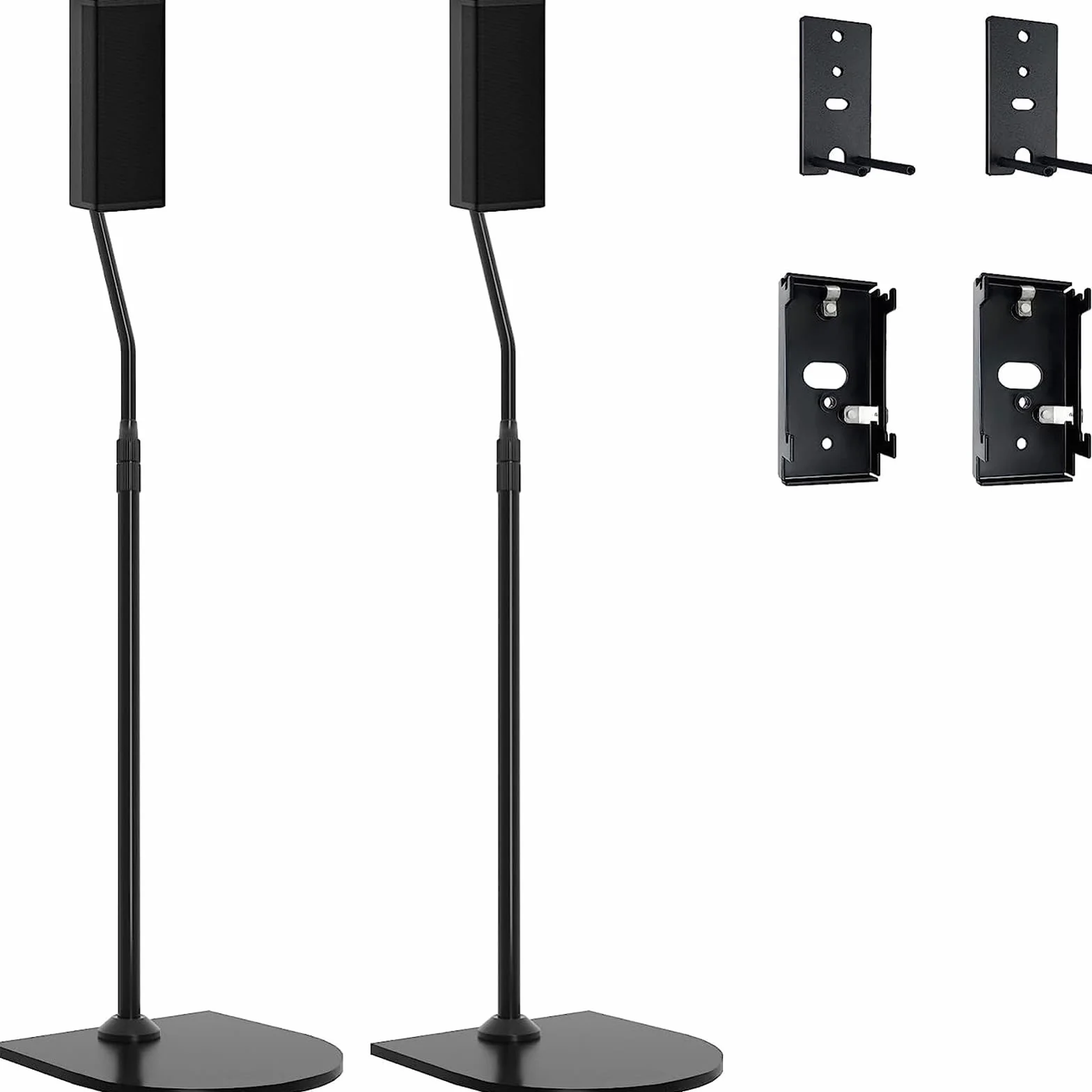 Stojak z regulacją wysokości do stojaków głośnikowych Bose Wr Slideconnect, do głośników Bose Surround, Surround 700, OmniJewel Lifestyle 650, CineMate GS Series II, do stojaków podłogowych Bose