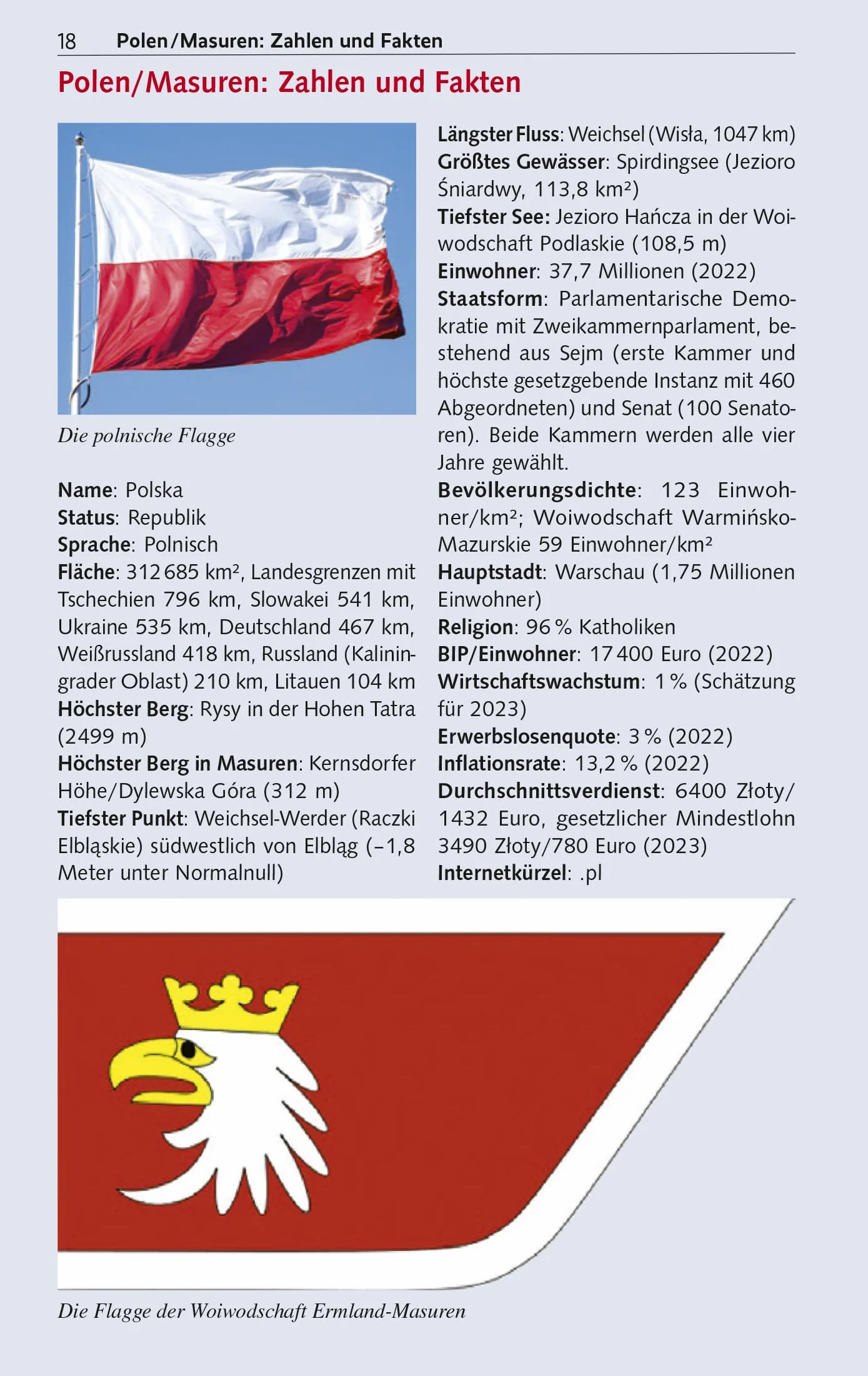 TRESCHER Reiseführer Masuren: Mit Marienburg, Danzig und Thorn