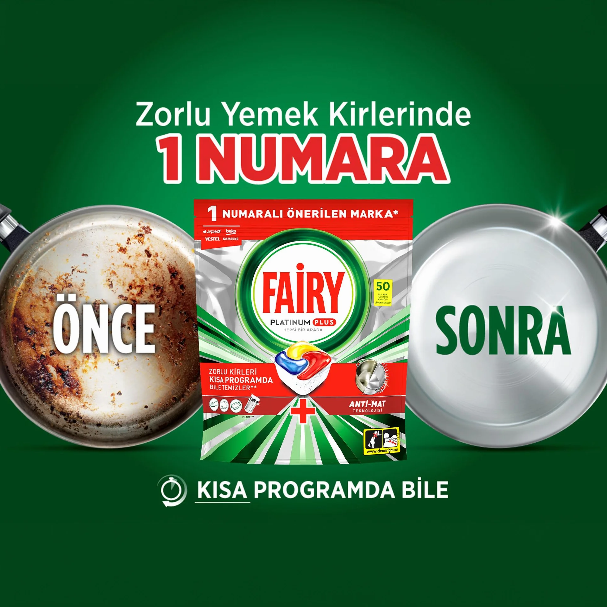 Fairy Platinum Plus, Kapsułki do zmywarki, All-in-One, Cytrynowe, 50 sztuk (2 x 25), Z funkcją nabłyszczania i ochroną szkła