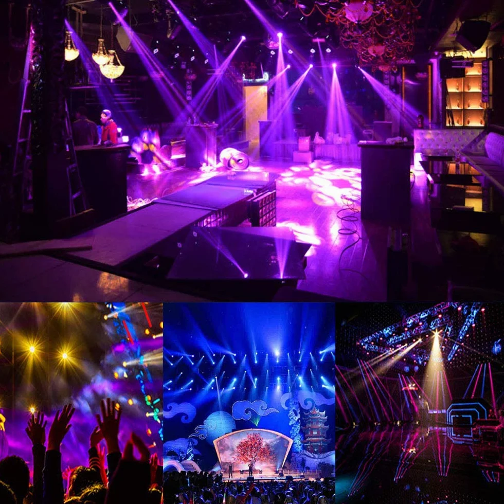 Wiązka LED Pinspot Light, 4 w 1 RGBW 12W Kula Lustrzana Oświetlenie Pin Spot Wewnętrzna Lampa Projekcyjna do KTV Bar Club Party Disco